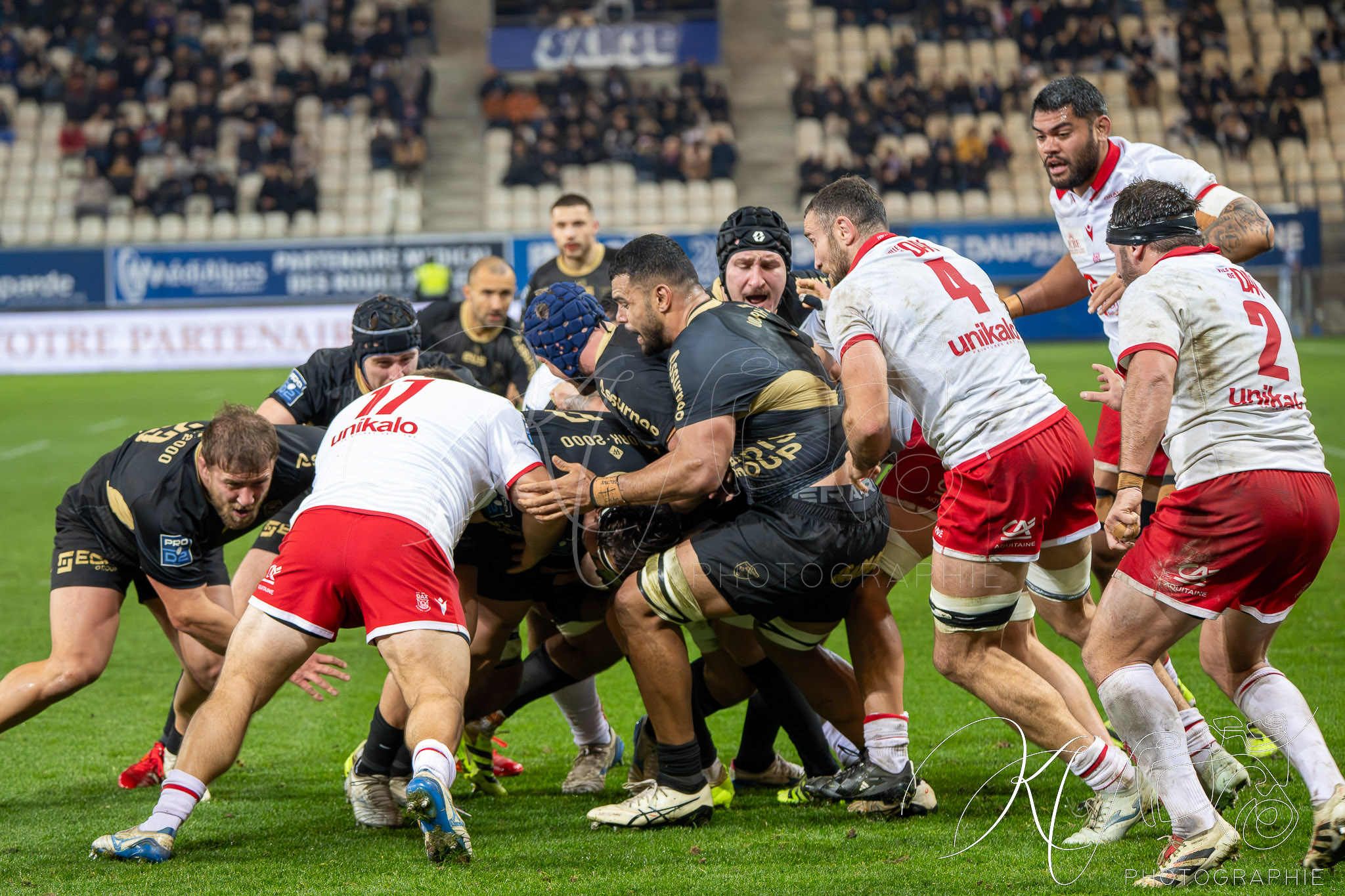  FC Grenoble Rugby - US Dax - Rugby - FFR 2025 - Pro D2 - FC Grenoble vs DAX (#FFR25PD2FD12) Photo by: Karine Valentin | Siuxy Sports 2025-12-19
