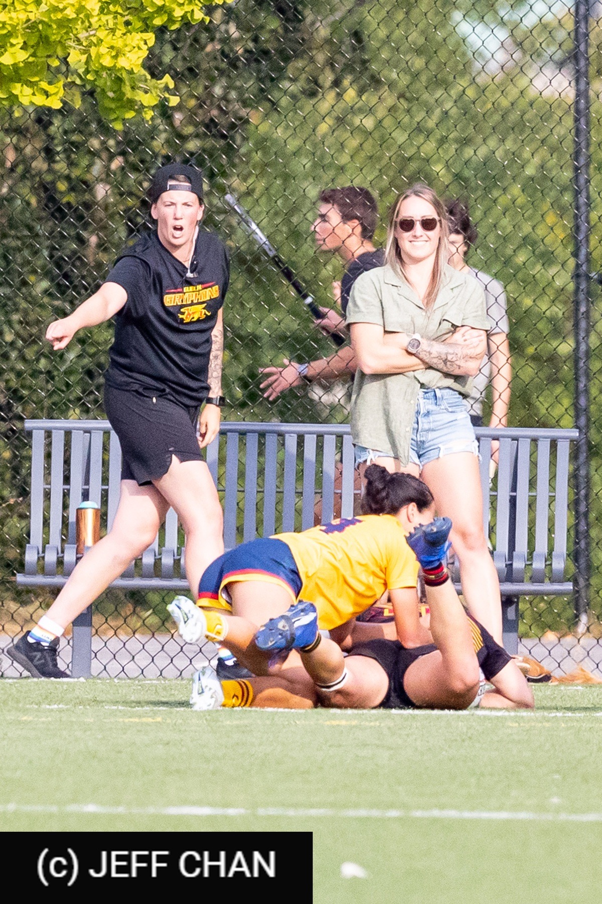  Queen's University - University of Guelph - Rugby - OUA 2023 Queen's (W) vs Guelph (#OUW23QWGU09) Photo by: Jeff Chan | Siuxy Sports 2023-09-23