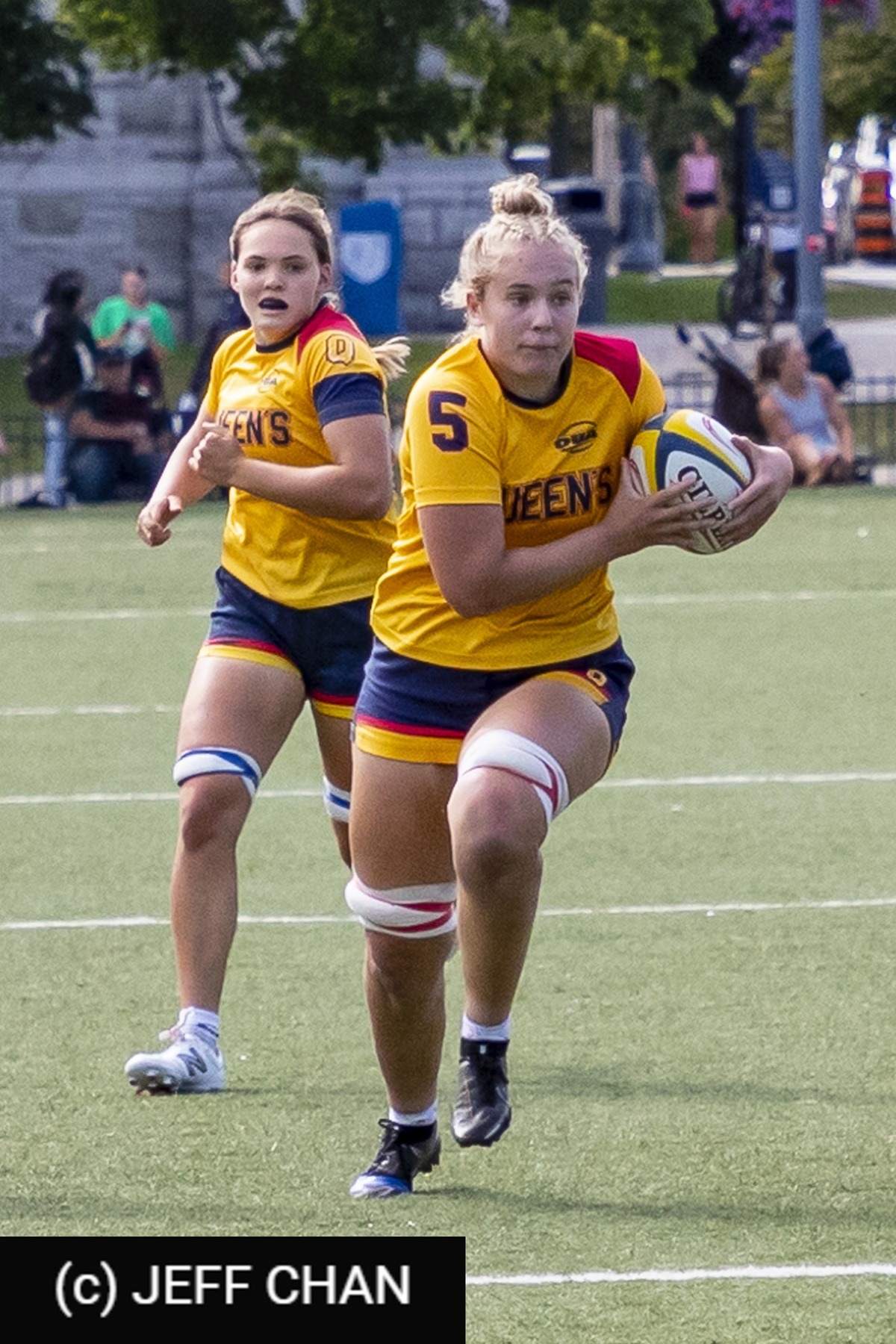  Queen's University - University of Toronto - Rugby - OUA 2023 Queen's (W) vs Toronto (#OUW23QWUT09) Photo by: Jeff Chan | Siuxy Sports 2023-09-09