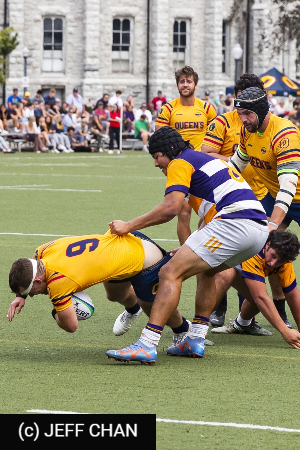  Queen's University - Wilfrid Laurier University - Rugby - OUA 2023 Queen's vs Laurier (#OUA23QULA09) Photo by: Jeff Chan | Siuxy Sports 2023-09-23
