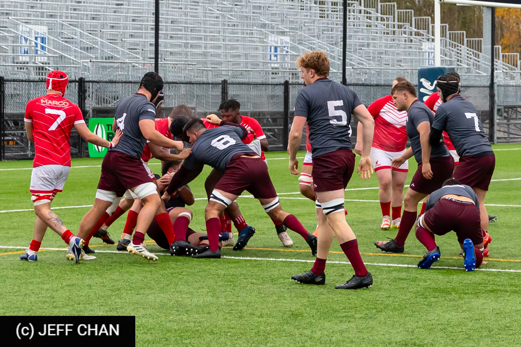  Memorial University of Newfoundland - Université Ottawa - Rugby - CANUMENS 2023 - Quarter final - Memorial vs U Ottawa by Jeff Chan (#CANUMENS2303) Photo by: Jeff Chan | Siuxy Sports 2023-11-15