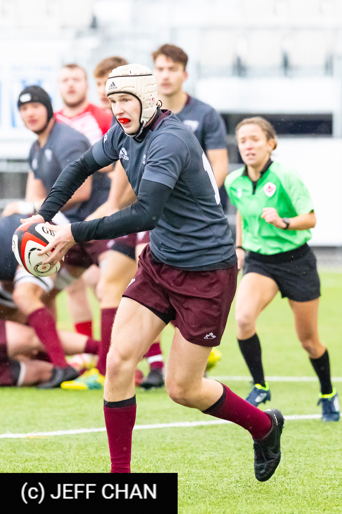  Memorial University of Newfoundland - Université Ottawa - Rugby - CANUMENS 2023 - Quarter final - Memorial vs U Ottawa by Jeff Chan (#CANUMENS2303) Photo by: Jeff Chan | Siuxy Sports 2023-11-15