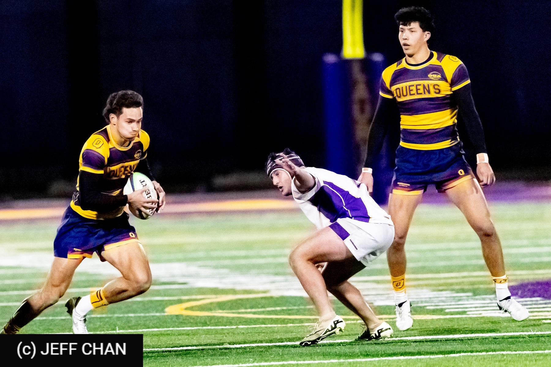  Queen's University - Wilfrid Laurier University - Rugby - OUA 2025 Queen's vs Laurier (#OUA25QULA10) Photo by: Jeff Chan | Siuxy Sports 2025-10-31
