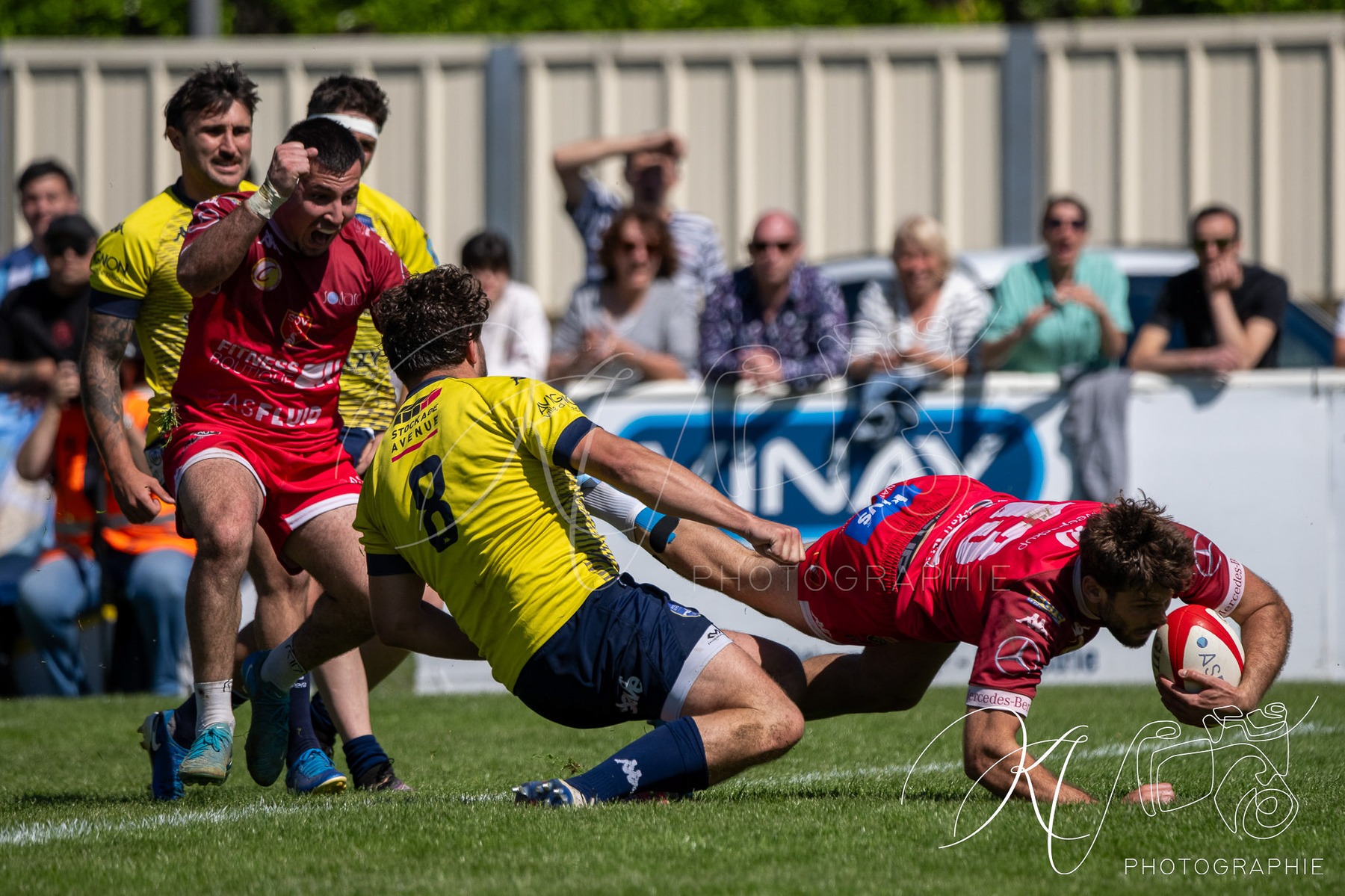  Stade Olympique Voironnais - Avignon Le Pontet Rugby - Rugby - FFR 2026 - Féd 2 16F - SO Voironnais vs Avignon LePontet (#FFR26F2VA5) Photo by: Karine Valentin | Siuxy Sports 2026-05-17