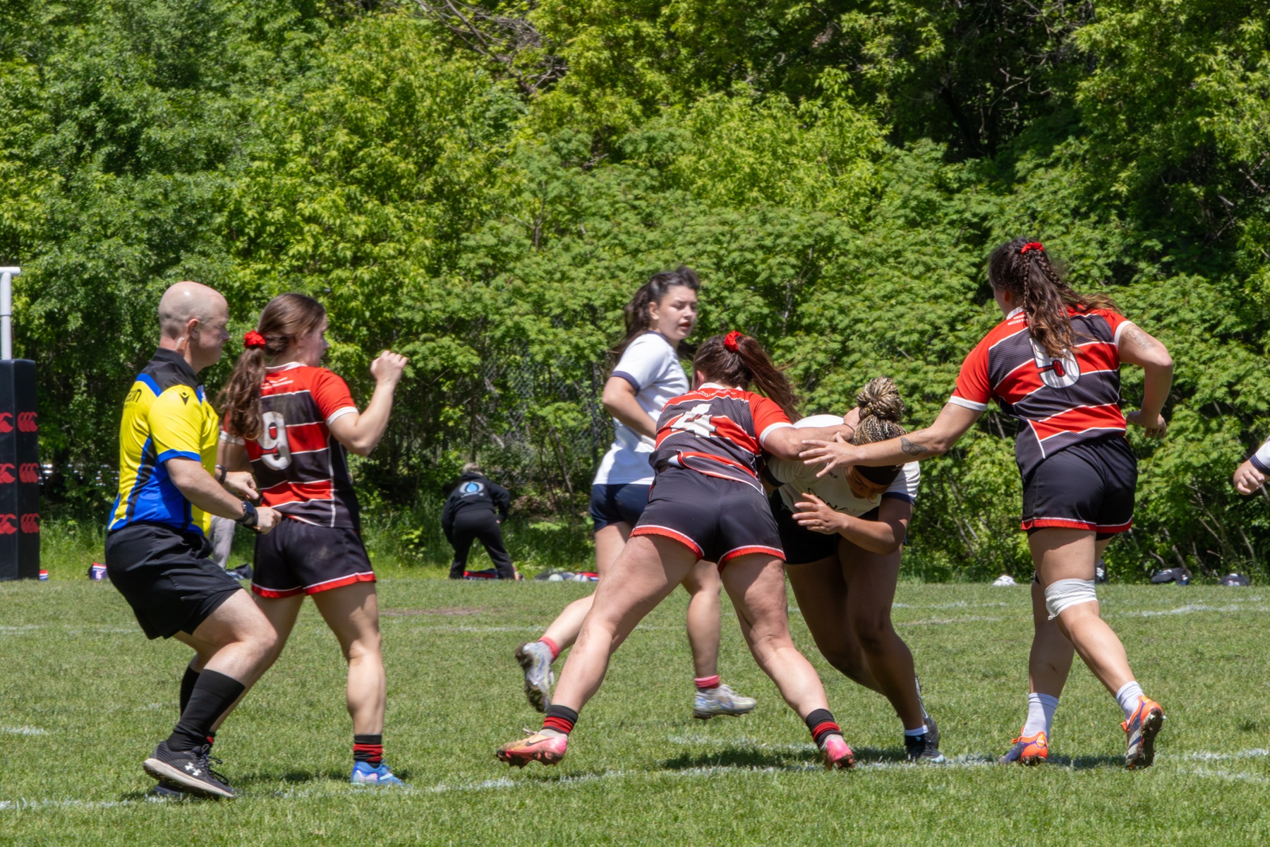  Beaconsfield Rugby Football Club - Sainte-Anne-de-Bellevue RFC - Rugby - RQ 2026 - Super Ligue Fém - Beaconsfield vs Ste-Anne-de-Bellevue (#RQ26SLFBRSA5) Photo by: Erin Jefferies | Siuxy Sports 2026-05-30