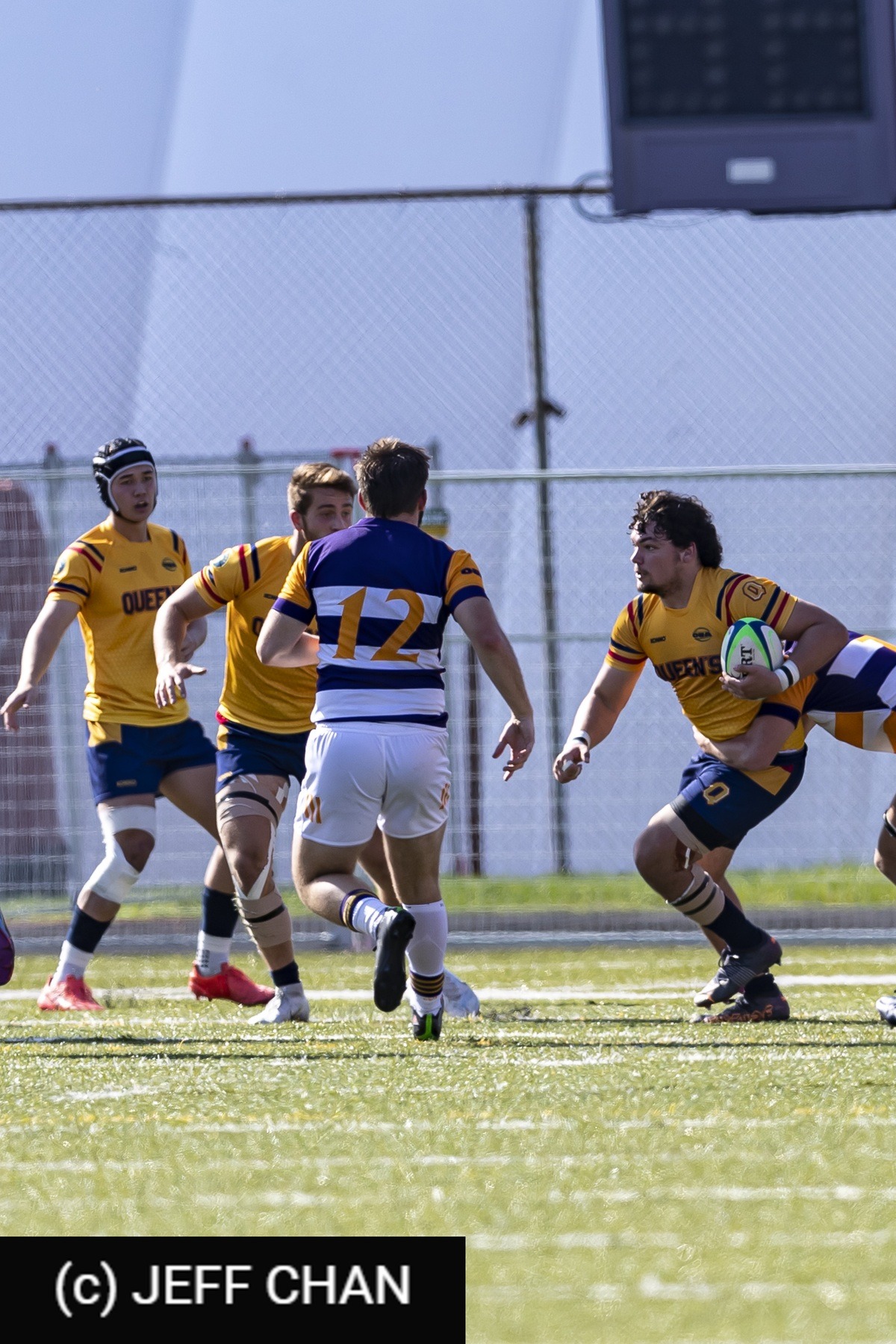  Queen's University - Wilfrid Laurier University - Rugby - OUA 2022 Queen's vs Laurier (#OUA22QULA10) Photo by: Jeff Chan | Siuxy Sports 2022-10-23