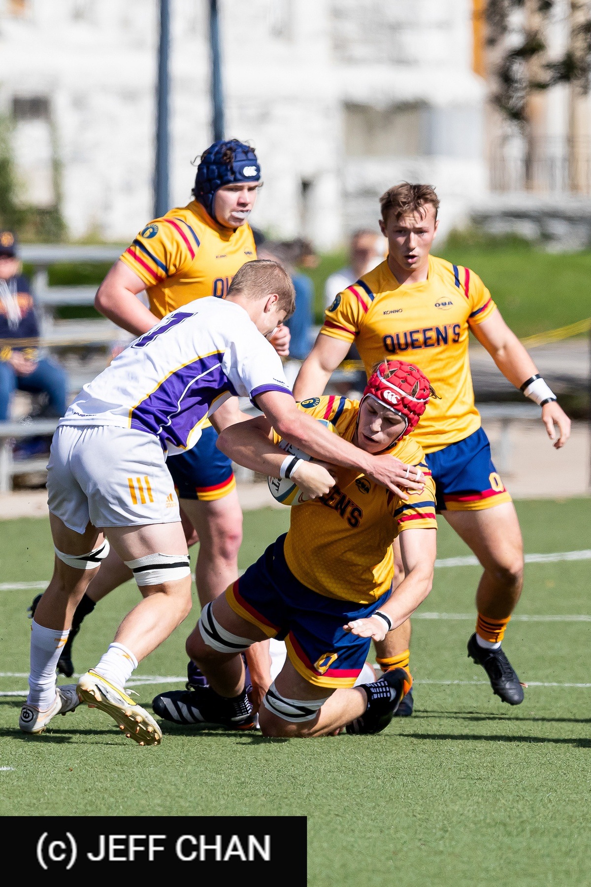  Queen's University - Wilfrid Laurier University - Rugby - OUA 2024 Queen's vs Laurier (#OUA24QULA10) Photo by: Jeff Chan | Siuxy Sports 2024-10-05