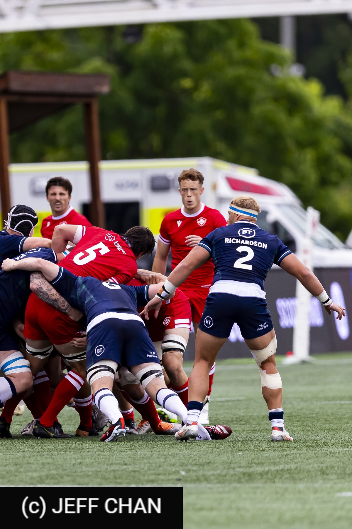  Canada Rugby XV M - Scotland national rugby union team - Rugby - Canada vs Scotland - 2024 TD Place - Post Game - by Jeff Chan (#CANSCO240709) Photo by: Jeff Chan | Siuxy Sports 2024-07-06