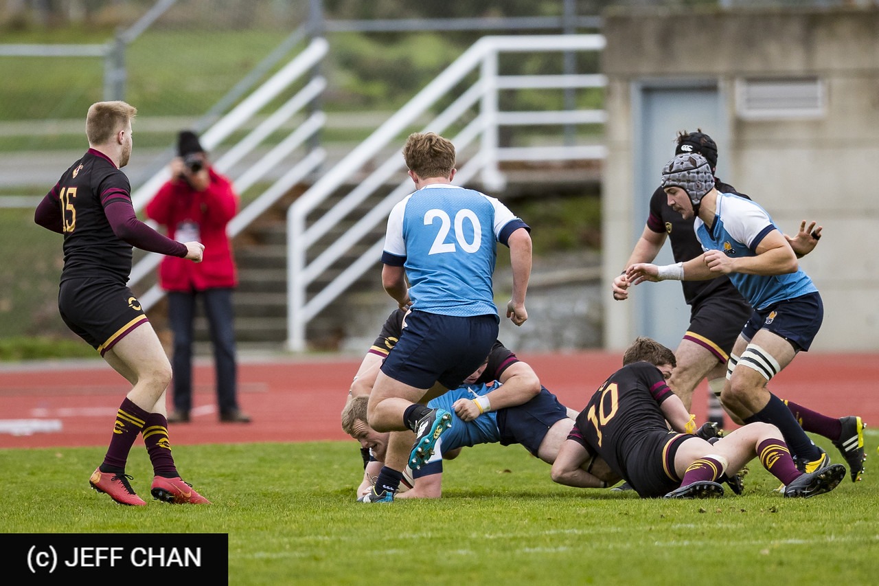  University of Victoria - Université Concordia - Rugby - CANUMENS 2018 - U Victoria vs Concordia U - Bronze Game by Jeff Chan (#CANUMENS1808) Photo by: Jeff Chan | Siuxy Sports 2018-11-25