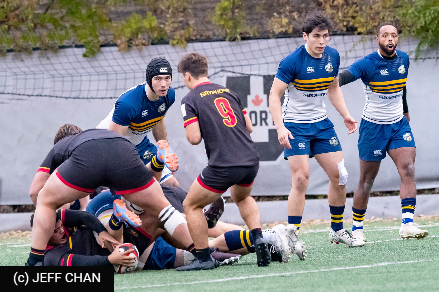 Jared Andrews ALMACK - Alastair MARSHALL -  University of British Columbia - University of Guelph - Rugby - CANUMENS 2024 - Bronze - UBC vs Guelph by Jeff Chan (#CANUMENS2411) Photo by: Jeff Chan | Siuxy Sports 2024-11-17