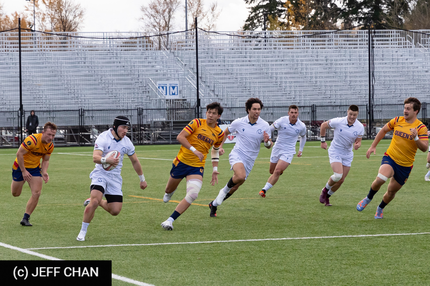 Connor GITTENS -  Queen's University - Trinity Western University - Rugby - CANUMENS 2023 - Queen's vs Trinity U by Jeff Chan (#CANUMENS2309) Photo by: Jeff Chan | Siuxy Sports 2023-11-19