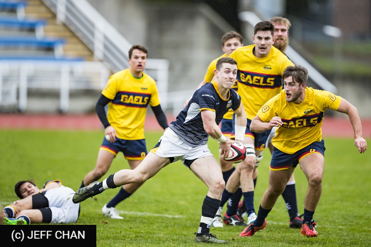 Trevor HELGASON -  Queen's University - University of British Columbia - Rugby - CANUMENS 2018 - Queen's U vs U British Columbia - Gold Game by Jeff Chan (#CANUMENS1809) Photo by: Jeff Chan | Siuxy Sports 2018-11-25