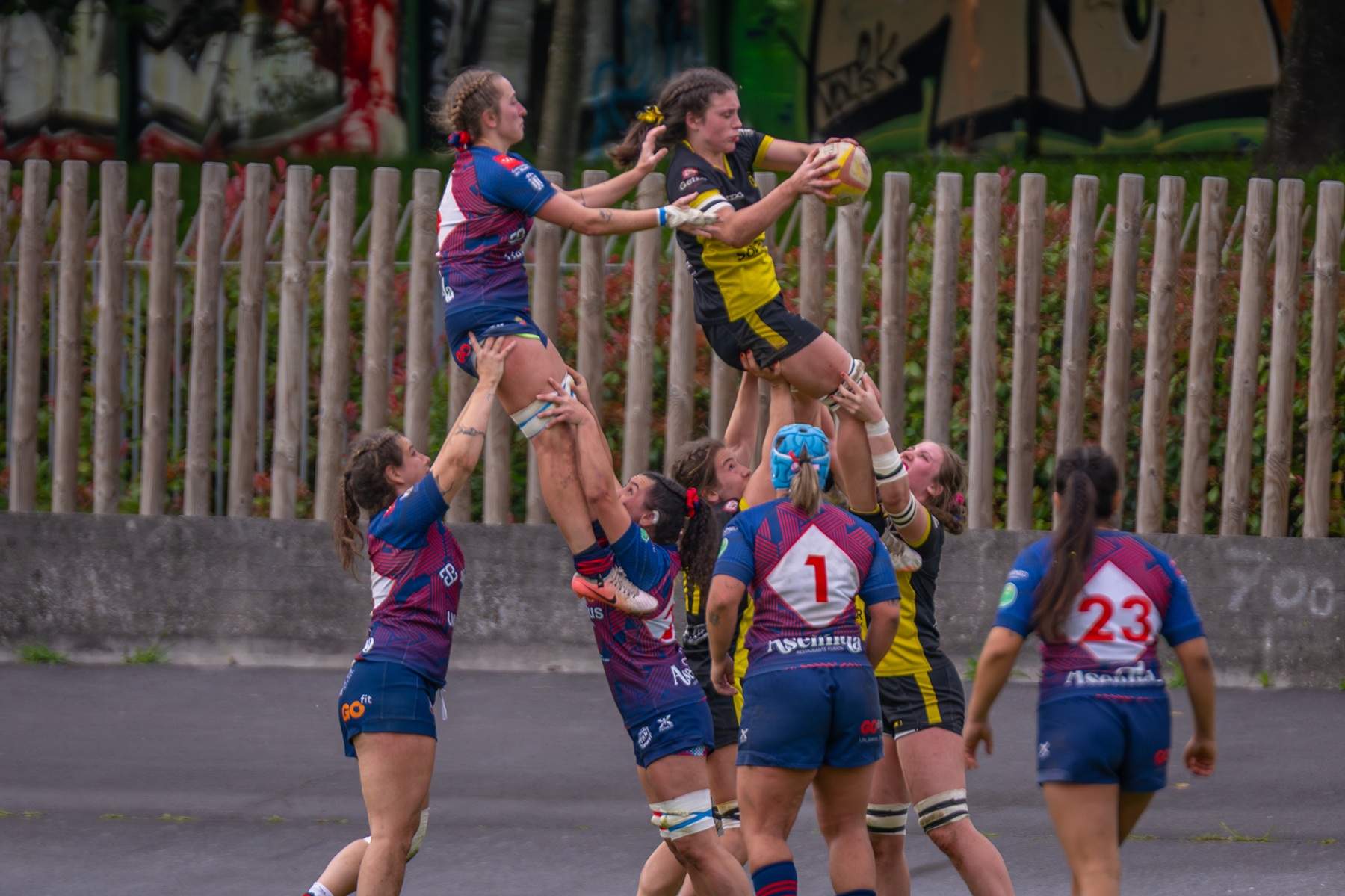  Getxo Artea Rugby Taldea - Club de Rugby Majadahonda - Rugby - FER 2026 -  Semifinales Liga Iberdrola - GETXO NESKAK - MAJADAHONDA (#FER26SLIGNM5) Photo by: Fredy Monfoto | Siuxy Sports 2026-05-16