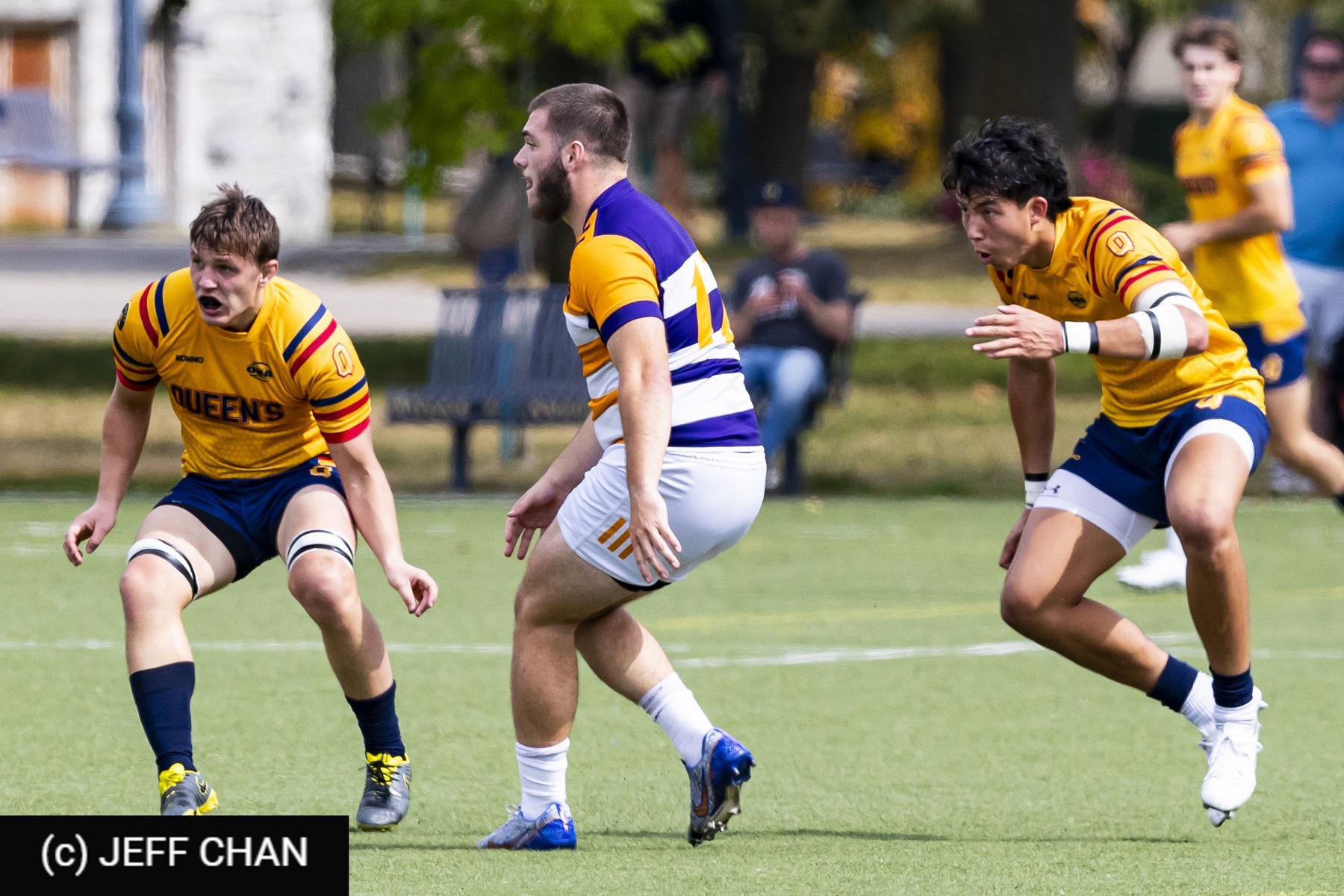  Queen's University - Wilfrid Laurier University - Rugby - OUA 2023 Queen's vs Laurier (#OUA23QULA09) Photo by: Jeff Chan | Siuxy Sports 2023-09-23