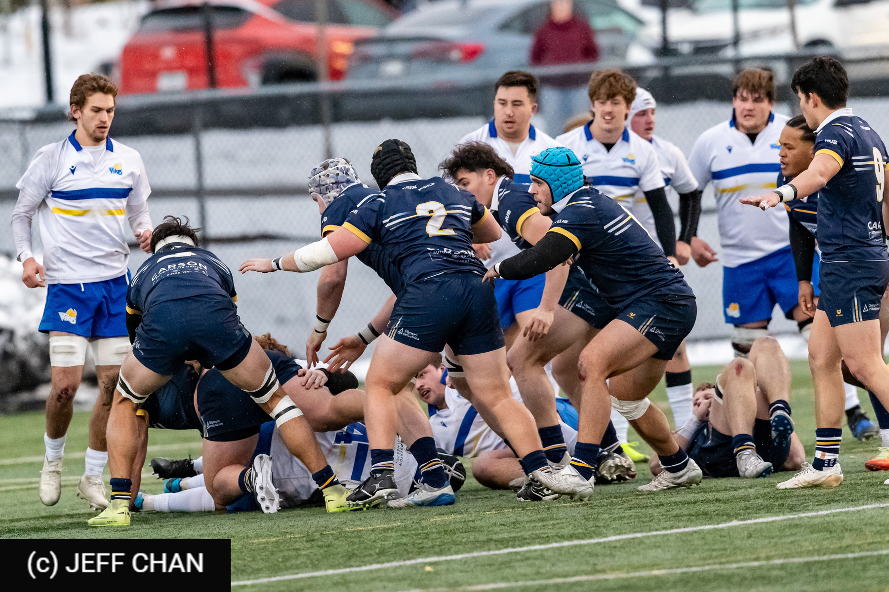  University of British Columbia - University of Victoria - Rugby - CANUMENS 2025 -University of British Columbia vs University of Victoria - Game#11 by Jeff Chan (#CANUMENS2561) Photo by: Jeff Chan | Siuxy Sports 2025-11-16