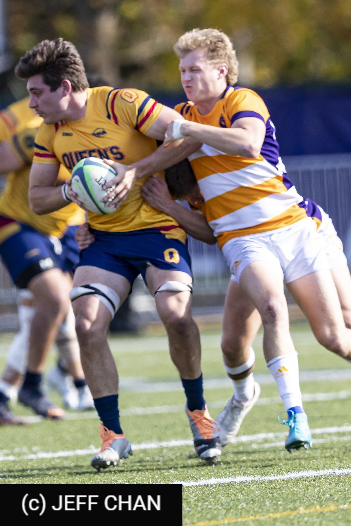  Queen's University - Wilfrid Laurier University - Rugby - OUA 2022 Queen's vs Laurier (#OUA22QULA10) Photo by: Jeff Chan | Siuxy Sports 2022-10-23