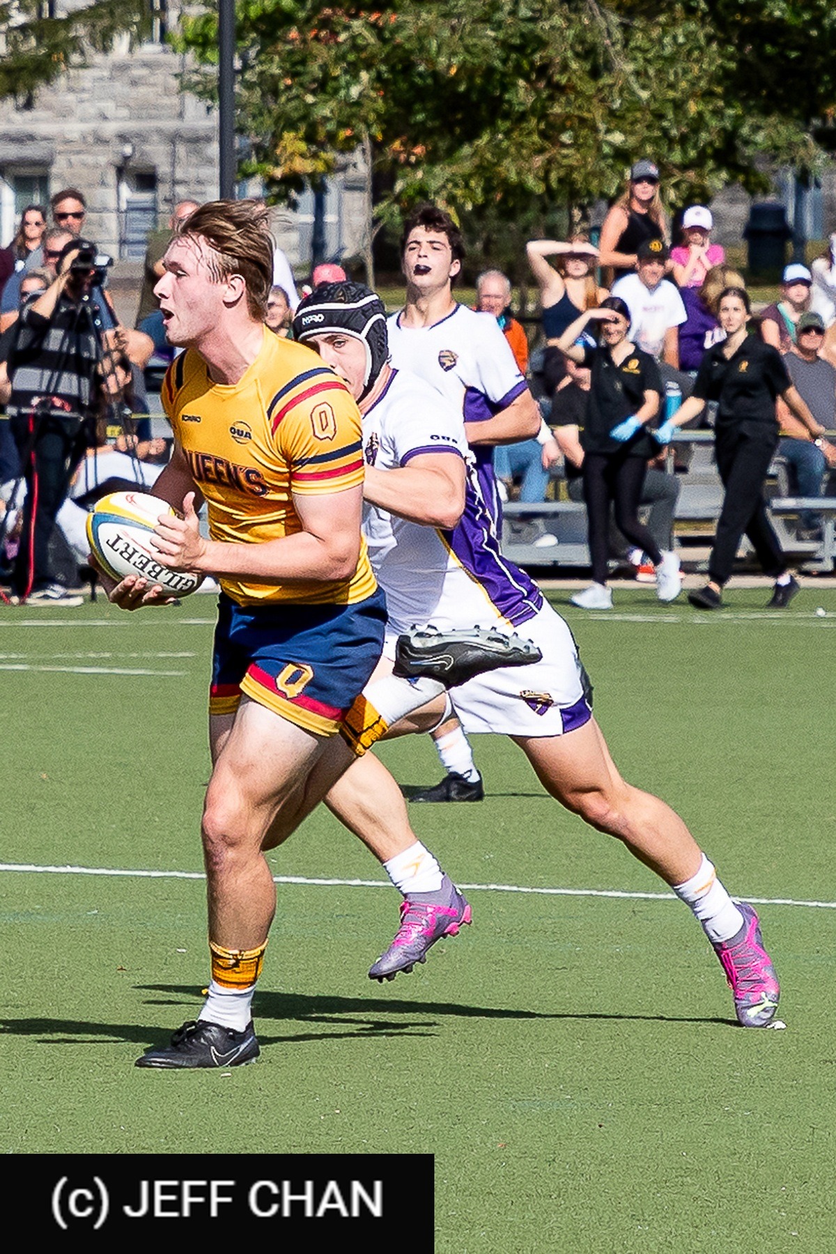  Queen's University - Wilfrid Laurier University - Rugby - OUA 2024 Queen's vs Laurier (#OUA24QULA10) Photo by: Jeff Chan | Siuxy Sports 2024-10-05