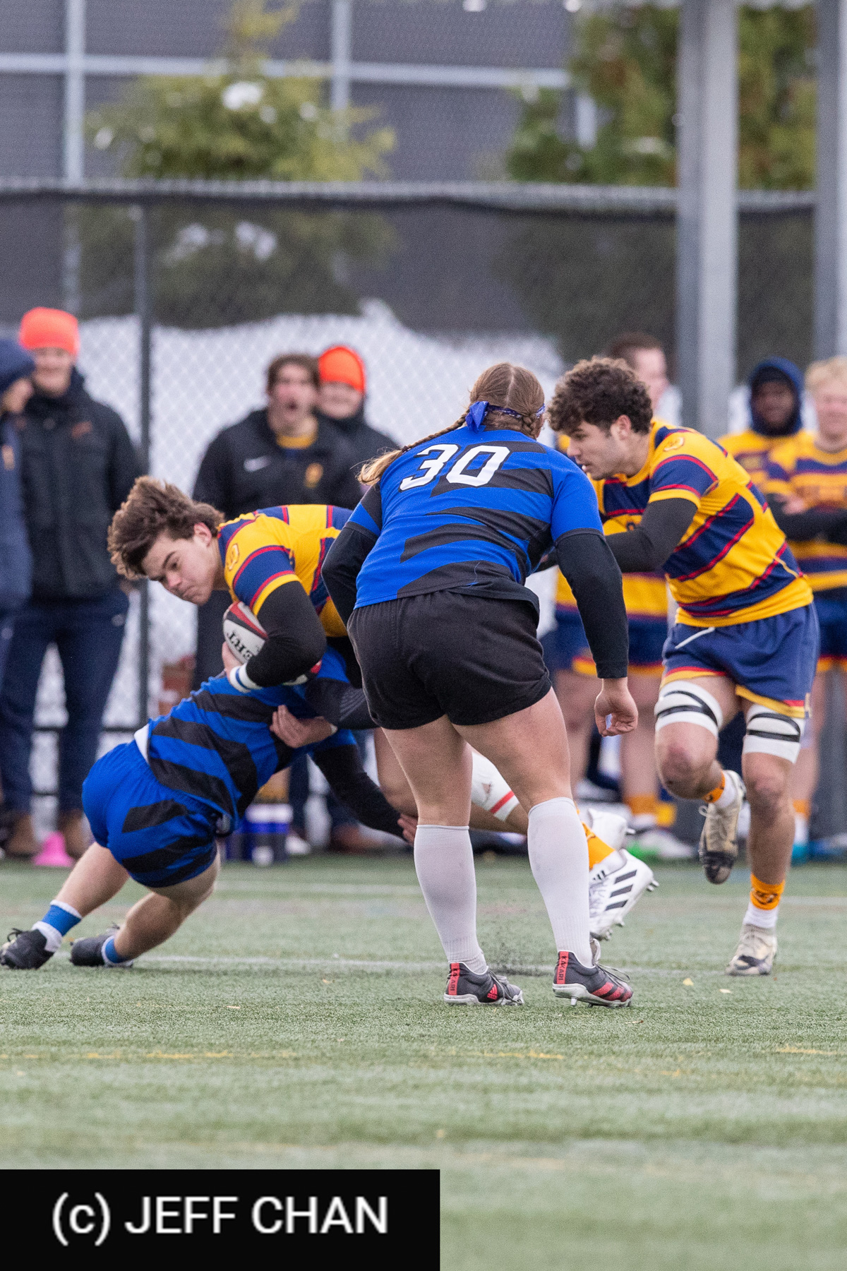  Université de Montréal - Queen's University - Rugby - CANUMENS 2025 - Université de Montréal vs Queen's University - Game#10 by Jeff Chan (#CANUMENS2560) Photo by: Jeff Chan | Siuxy Sports 2025-11-16