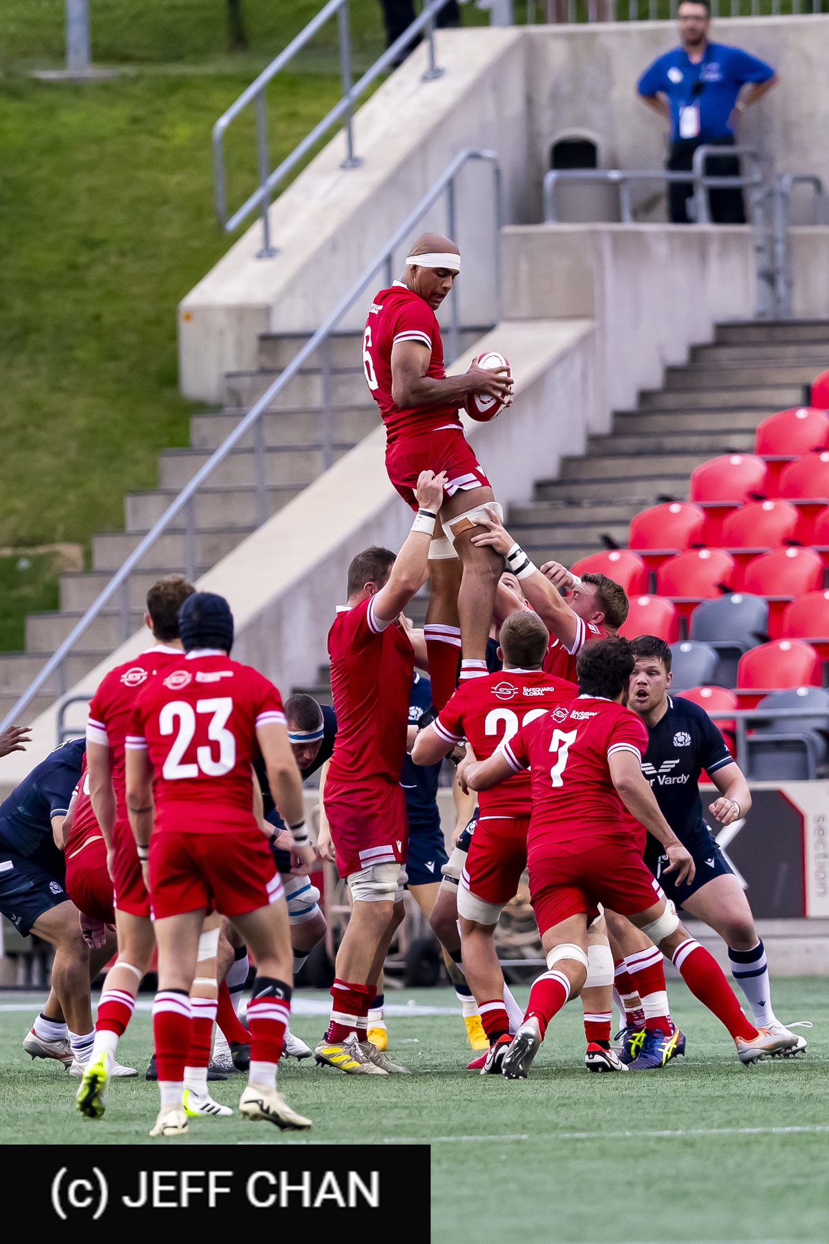  Canada Rugby XV M - Scotland national rugby union team - Rugby - Canada vs Scotland - 2024 TD Place - Post Game - by Jeff Chan (#CANSCO240709) Photo by: Jeff Chan | Siuxy Sports 2024-07-06