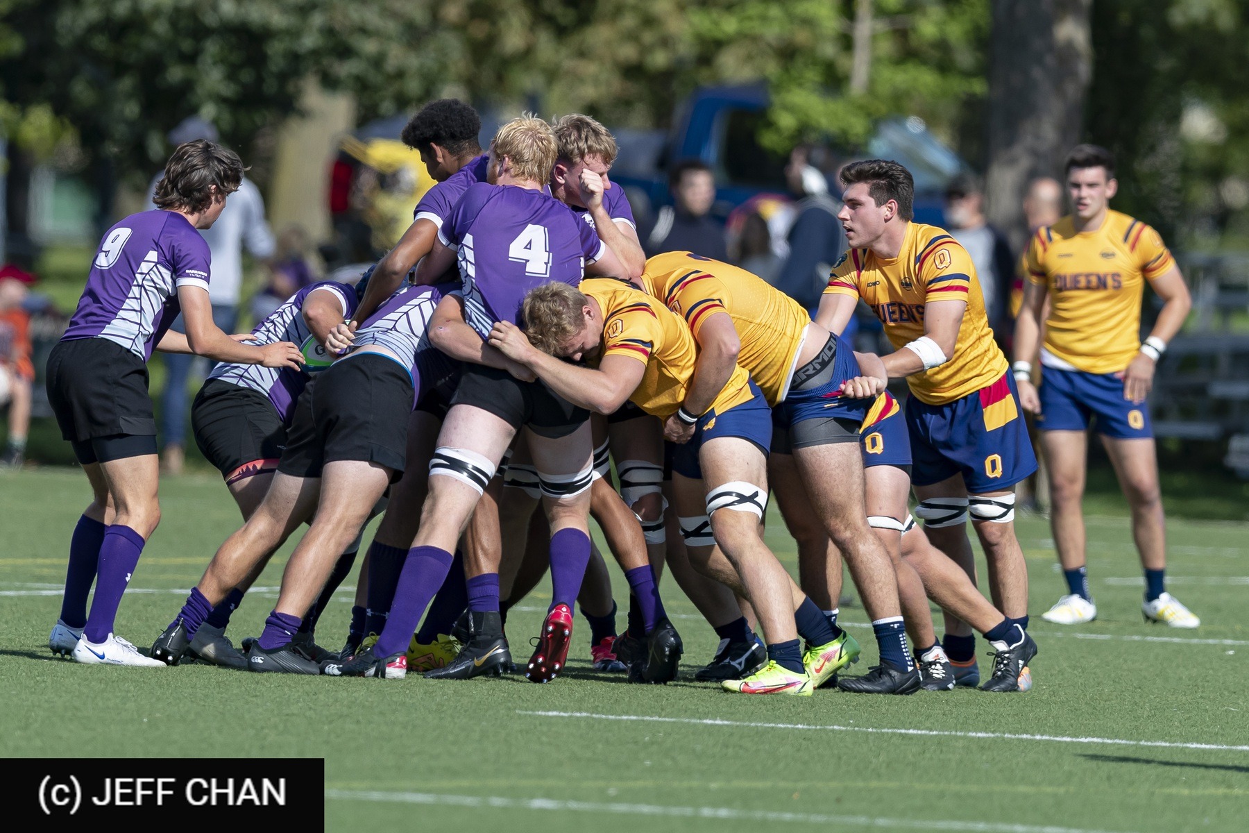  Queen's University - University of Western Ontario - Rugby - OUA 2022 Queen's vs Western (#OUA22QUWE09) Photo by: Jeff Chan | Siuxy Sports 2022-09-24