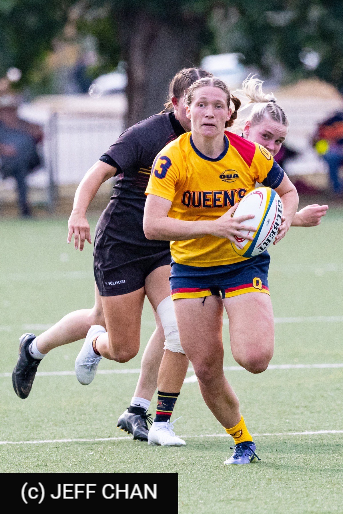  Queen's University - University of Guelph - Rugby - OUA 2023 Queen's (W) vs Guelph (#OUW23QWGU09) Photo by: Jeff Chan | Siuxy Sports 2023-09-23