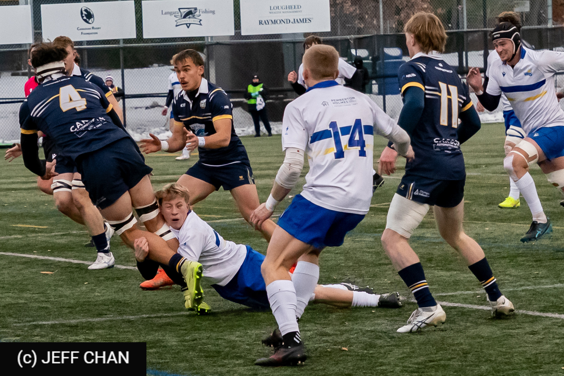  University of British Columbia - University of Victoria - Rugby - CANUMENS 2025 -University of British Columbia vs University of Victoria - Game#11 by Jeff Chan (#CANUMENS2561) Photo by: Jeff Chan | Siuxy Sports 2025-11-16