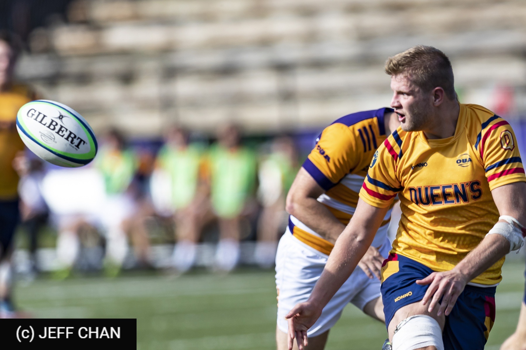  Queen's University - Wilfrid Laurier University - Rugby - OUA 2022 Queen's vs Laurier (#OUA22QULA10) Photo by: Jeff Chan | Siuxy Sports 2022-10-23