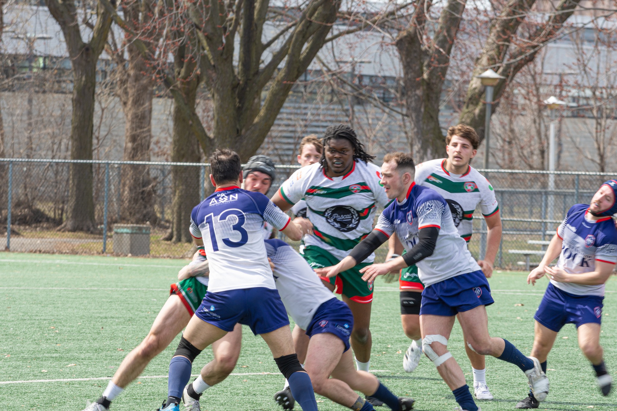 Daniel TSHIPATA -  Rugby Club de Montréal - Rugby XV de Montréal - Rugby - RQ 2026 - Match amical de pré-saison - Rugby Club de Montréal vs XV de Montréal - Rémi (#RQ26RCMXV14) Photo by:  | Siuxy Sports 2026-04-18