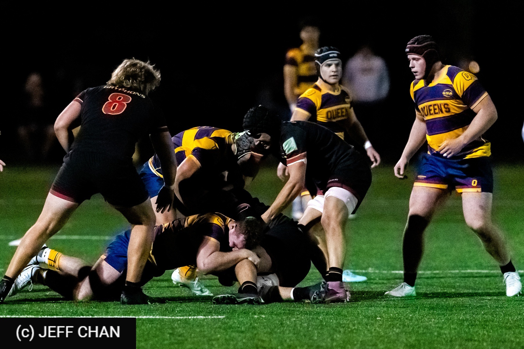  Queen's University - University of Guelph - Rugby - OUA 2025 Queen's vs Guelph (#OUA25QUGU10) Photo by: Jeff Chan | Siuxy Sports 2025-10-10