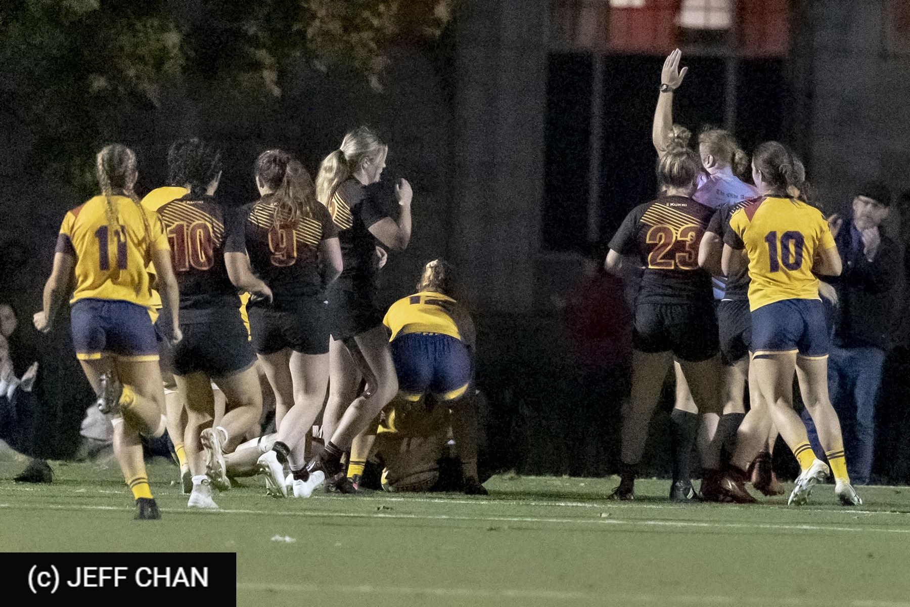  Queen's University - University of Guelph - Rugby - OUA 2023 Queen's (W) vs Guelph Final (#OUW23QWGU10) Photo by: Jeff Chan | Siuxy Sports 2023-10-27