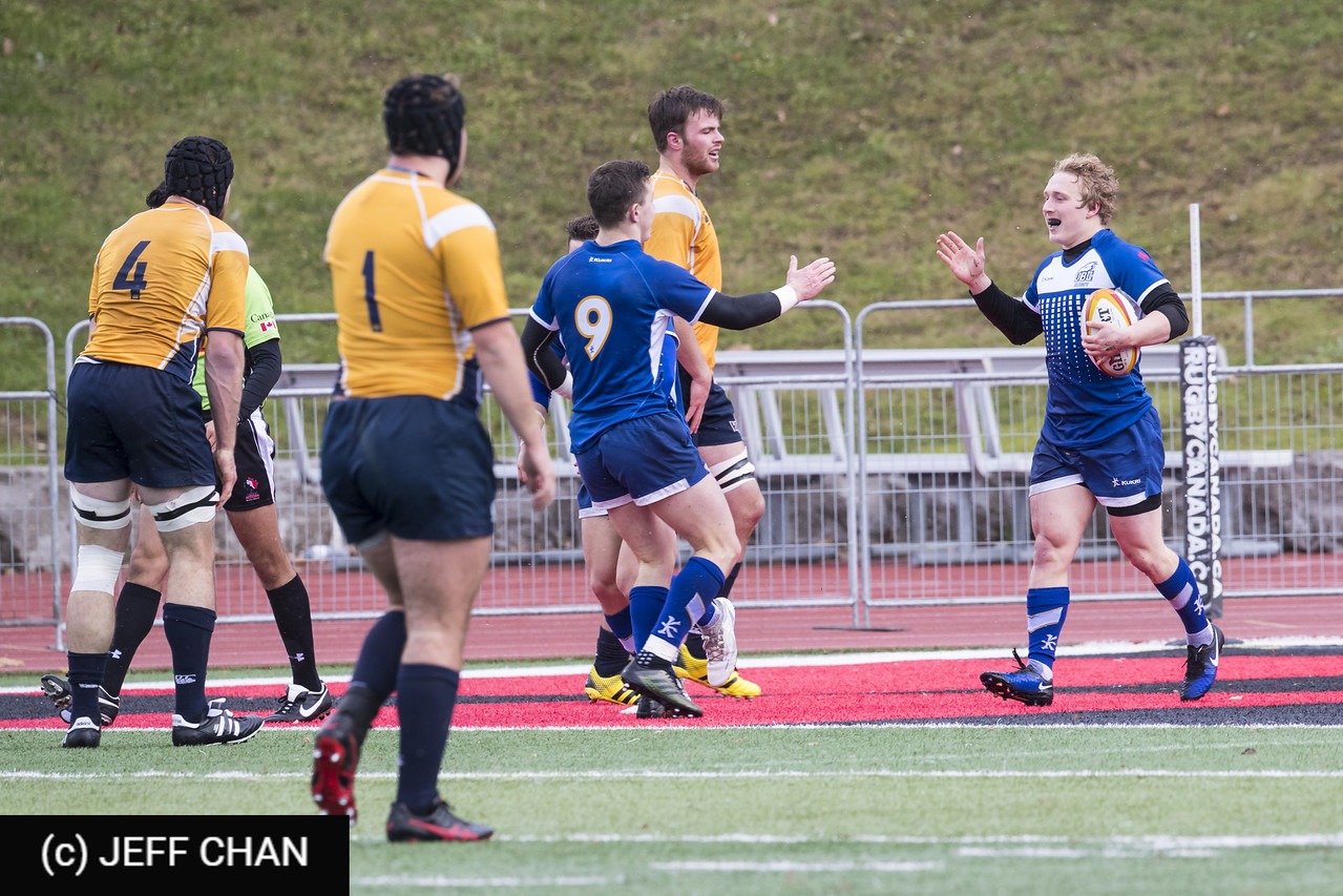  University of British Columbia - University of Victoria - Rugby - CANUMENS 2017 - U British Columbia vs U Victoria - Gold Game by Jeff Chan (#CANUMENS1708) Photo by: Jeff Chan | Siuxy Sports 2017-11-19