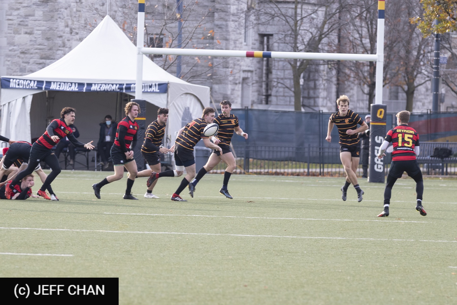 Daniel LUCIANI - Kaiden POWELL -  University of Guelph - University of Calgary - Rugby - CANUMENS 2021 - U Guelph vs U Calgary - by Jeff Chan (#CANUMENS2103) Photo by: Jeff Chan | Siuxy Sports 2021-11-24