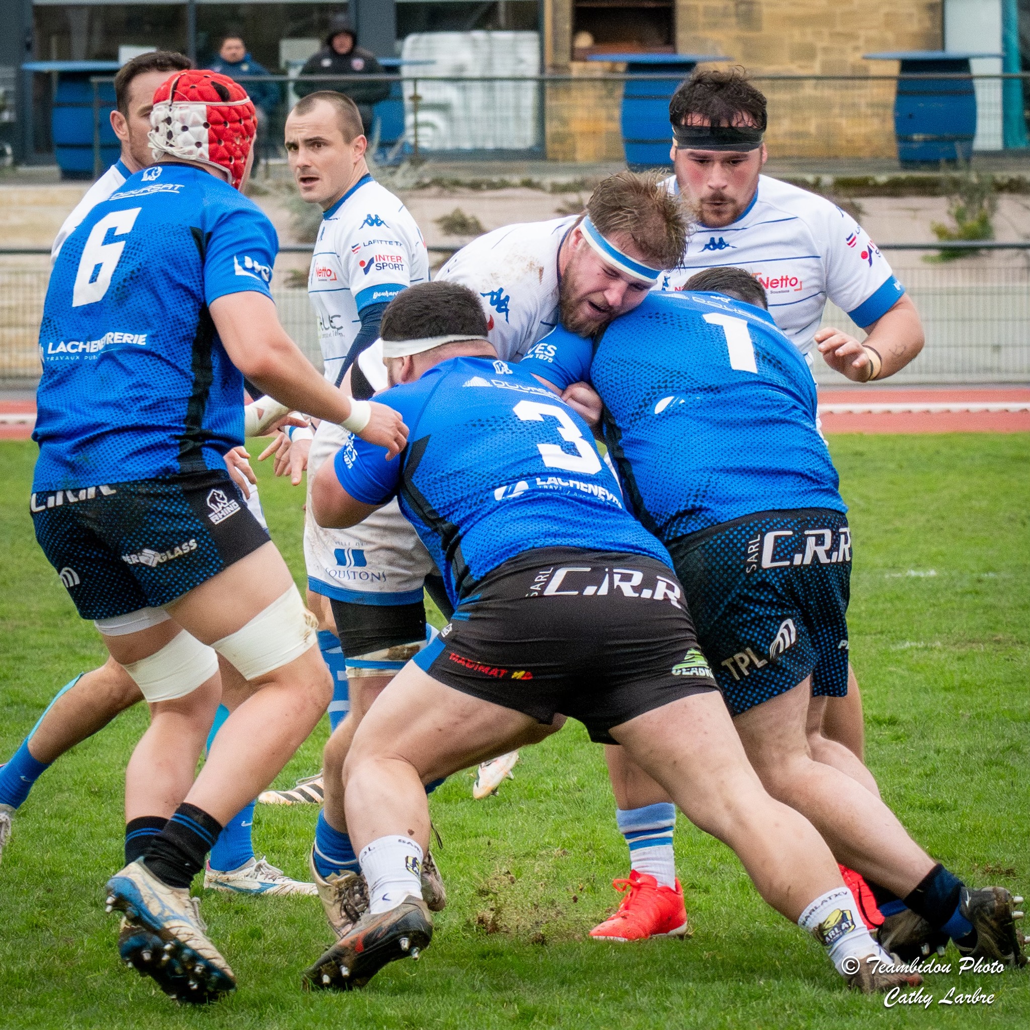  AS Soustons Rugby - Sarlat Rugby - Rugby - FFR 2026 - Fédérale 1 - AS Soustons Rugby vs Sarlat Rugby (#FFR26F1SRSR2) Photo by: Photo Teambidou | Siuxy Sports 2026-02-01
