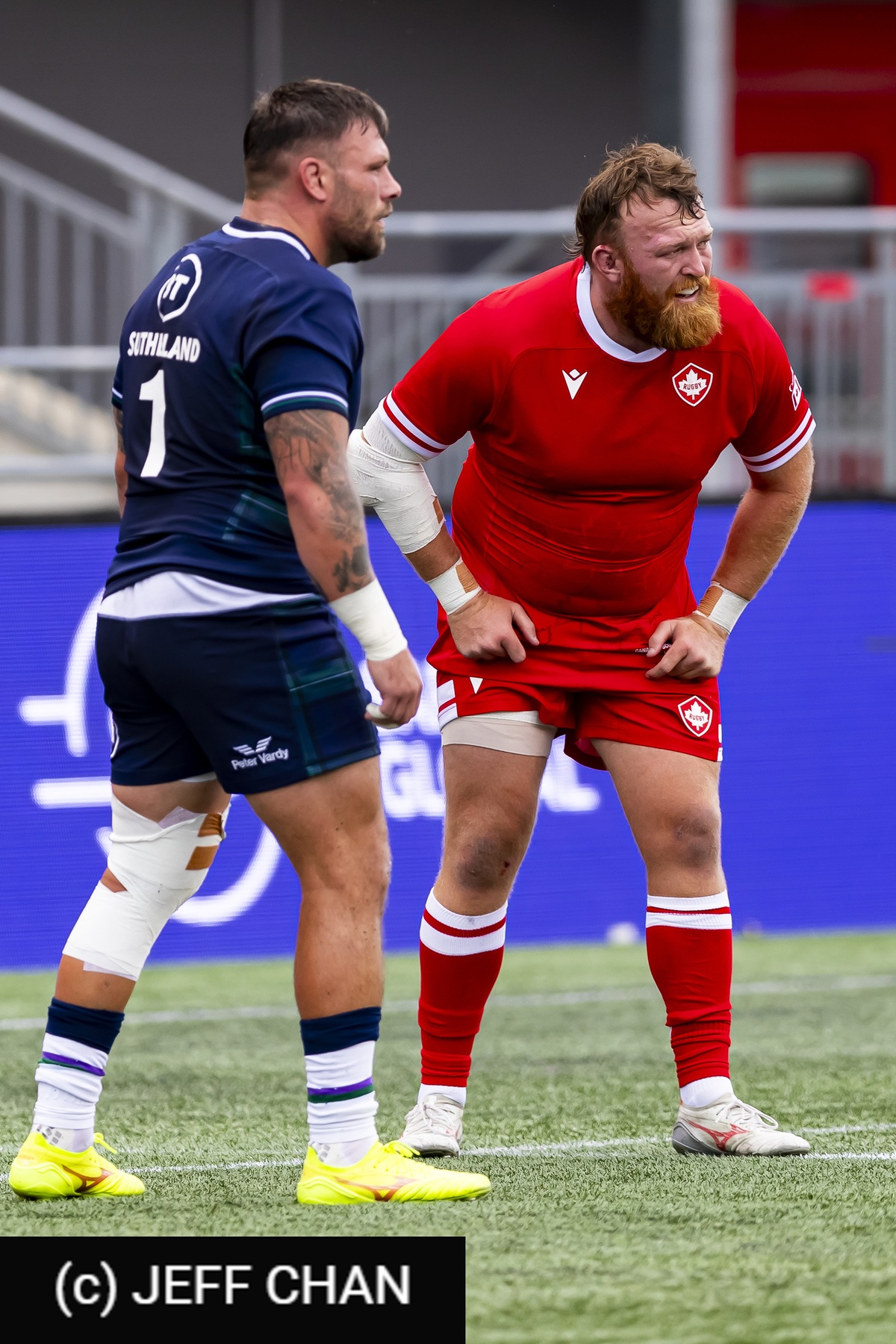  Canada Rugby XV M - Scotland national rugby union team - Rugby - Canada vs Scotland - 2024 TD Place - Post Game - by Jeff Chan (#CANSCO240709) Photo by: Jeff Chan | Siuxy Sports 2024-07-06