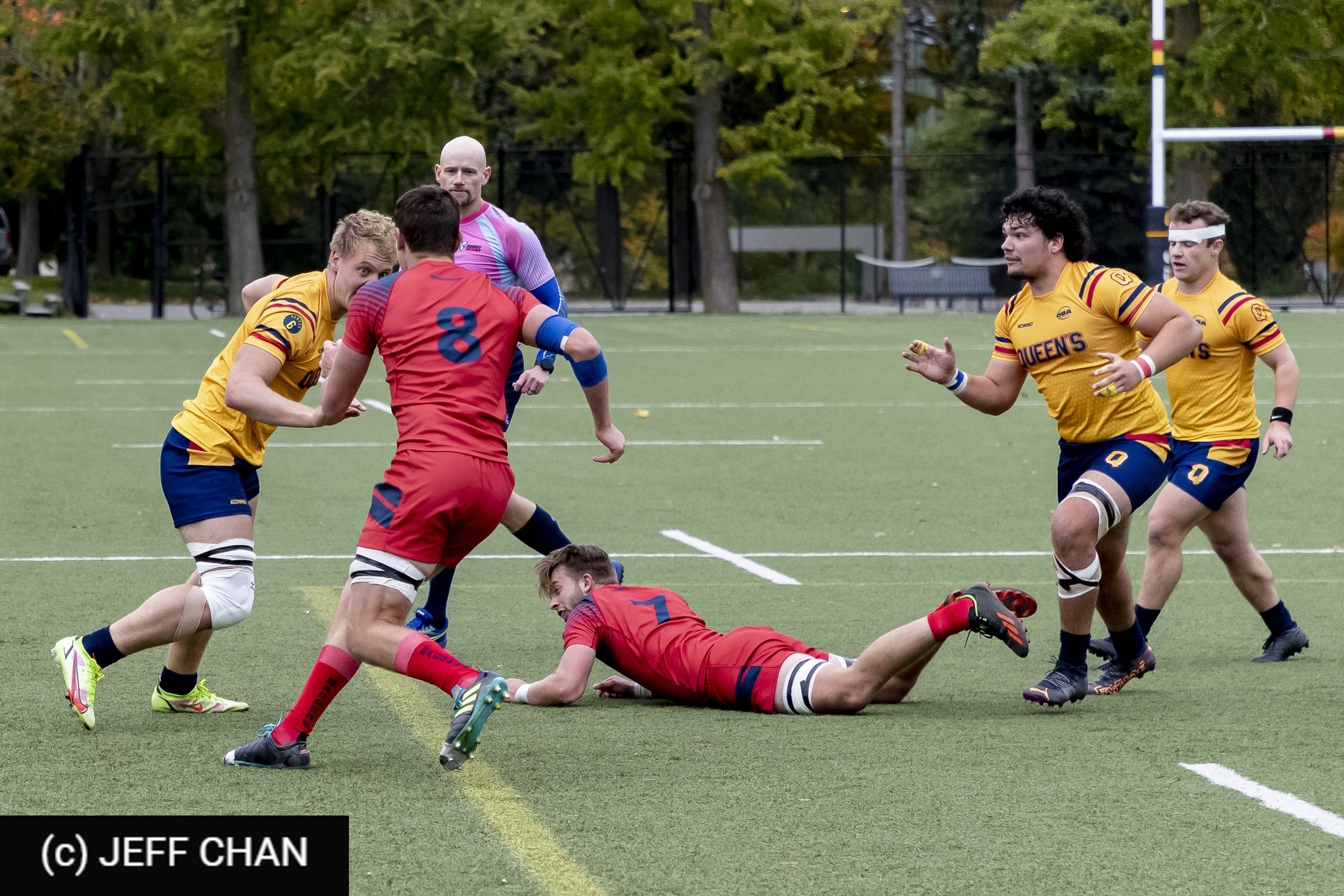  Queen's University - Brock University - Rugby - OUA 2022 Queen's vs Brock (#OUA22QUBR10) Photo by: Jeff Chan | Siuxy Sports 2022-10-08