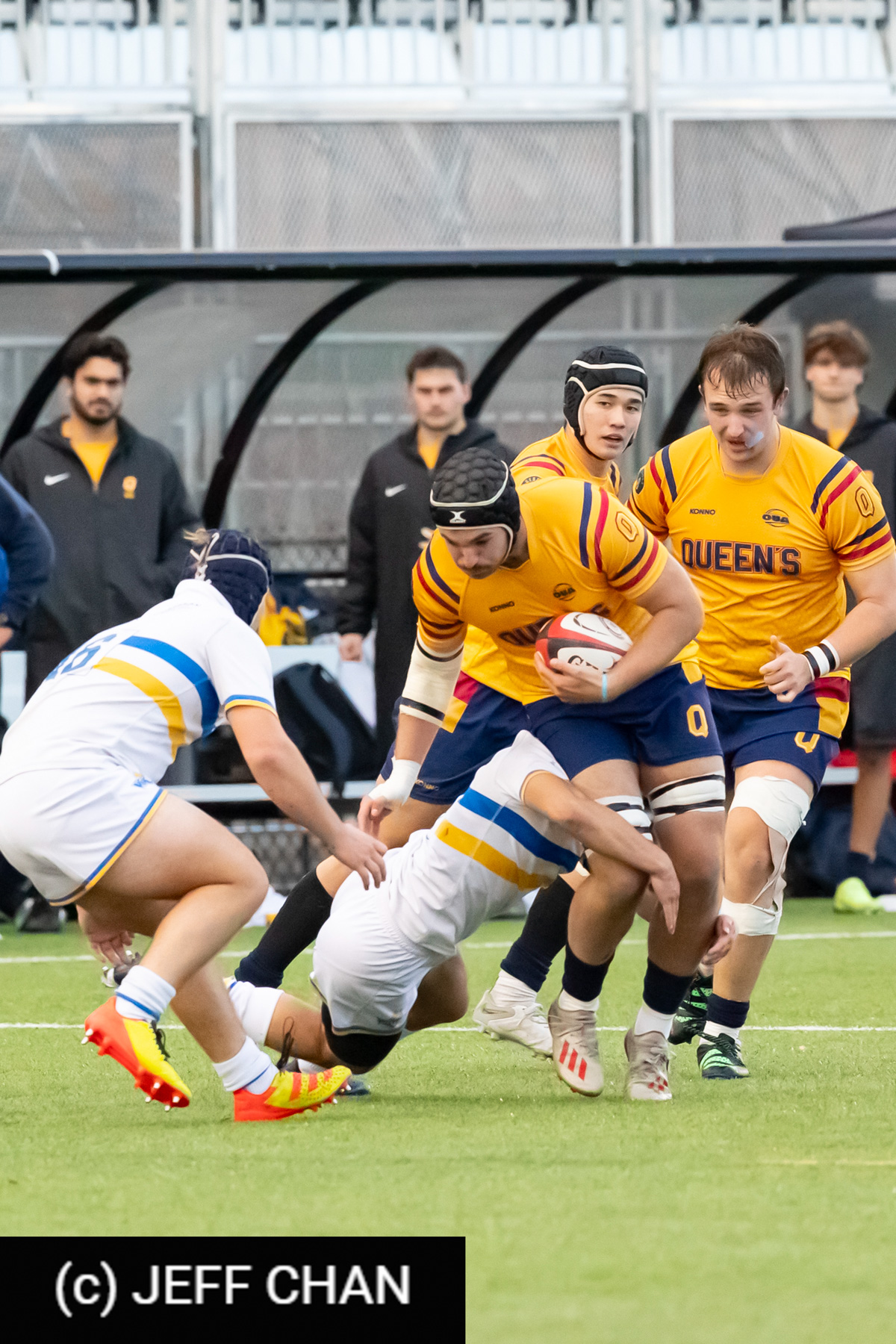 James WEBB -  Queen's University - University of Victoria - Rugby - CANUMENS 2023 - Quarter final - Queen's vs UVic by Jeff Chan (#CANUMENS2301) Photo by: Jeff Chan | Siuxy Sports 2023-11-15