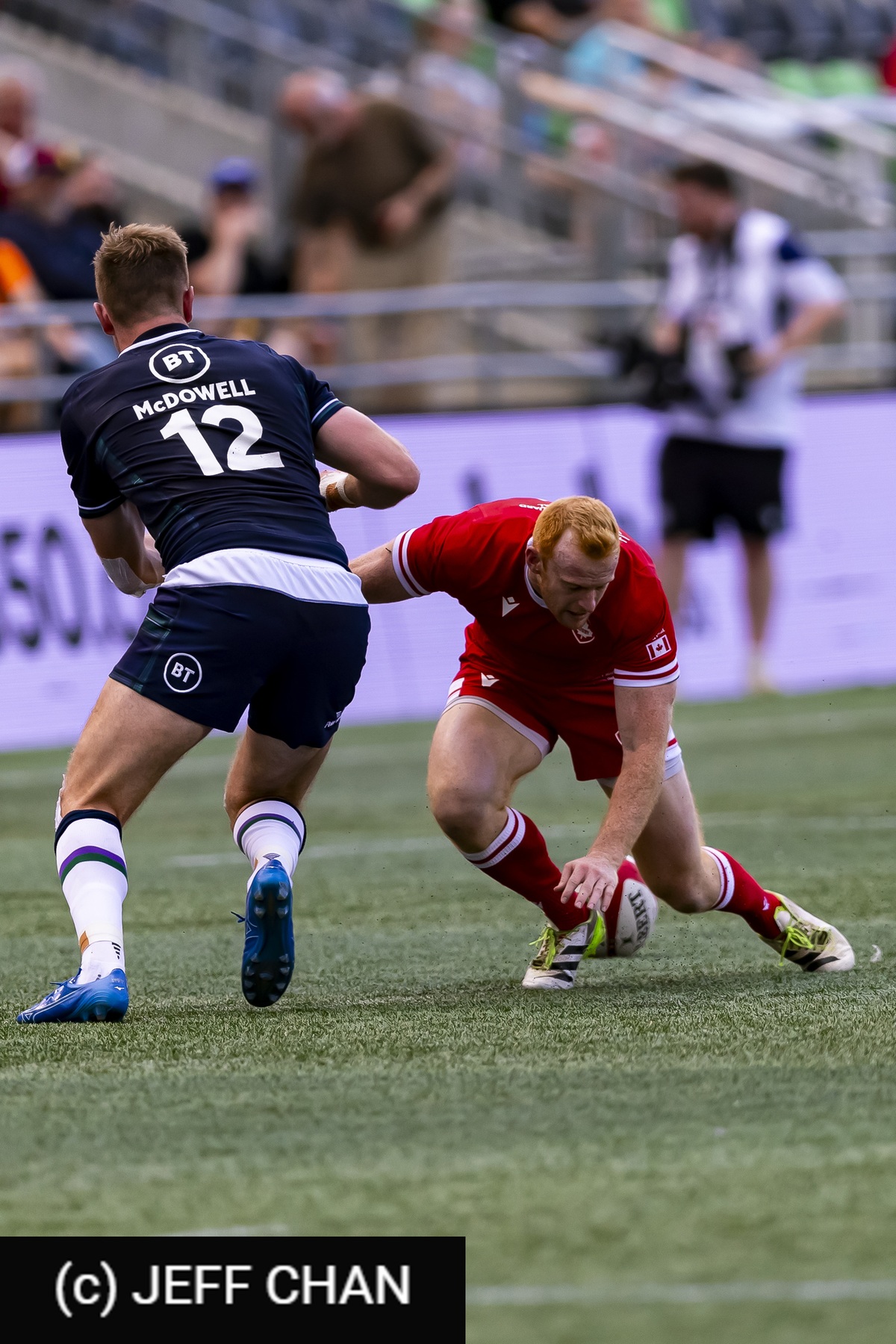  Canada Rugby XV M - Scotland national rugby union team - Rugby - Canada vs Scotland - 2024 TD Place - Post Game - by Jeff Chan (#CANSCO240709) Photo by: Jeff Chan | Siuxy Sports 2024-07-06