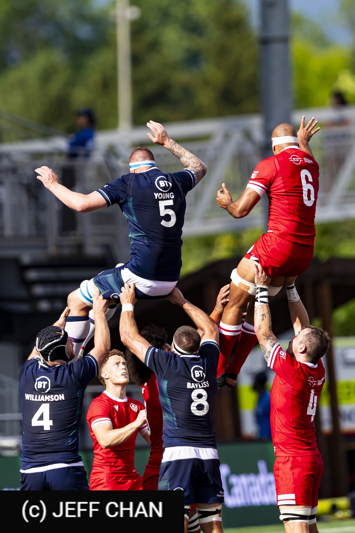  Canada Rugby XV M - Scotland national rugby union team - Rugby - Canada vs Scotland - 2024 TD Place - Post Game - by Jeff Chan (#CANSCO240709) Photo by: Jeff Chan | Siuxy Sports 2024-07-06