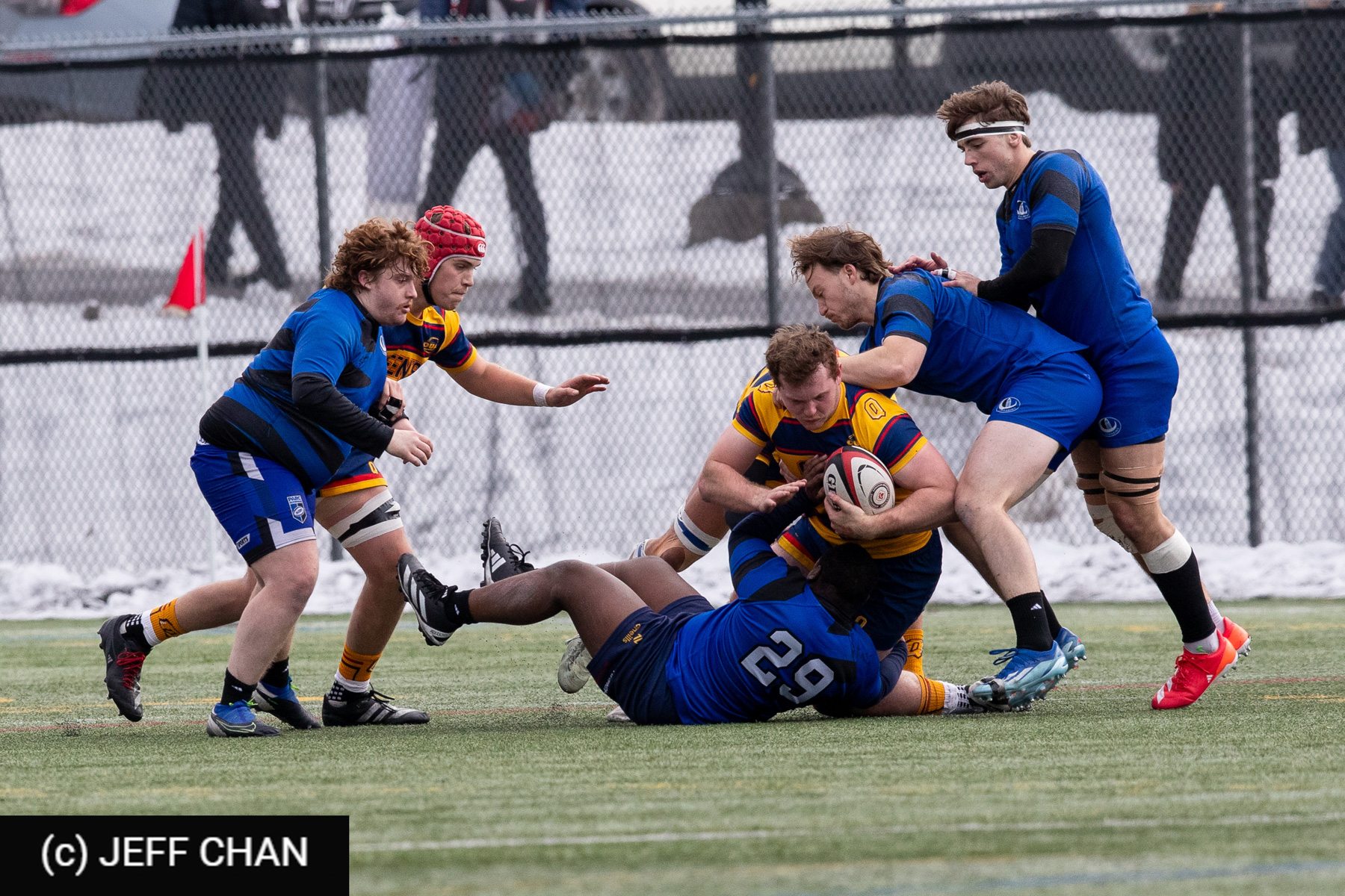  Université de Montréal - Queen's University - Rugby - CANUMENS 2025 - Université de Montréal vs Queen's University - Game#10 by Jeff Chan (#CANUMENS2560) Photo by: Jeff Chan | Siuxy Sports 2025-11-16