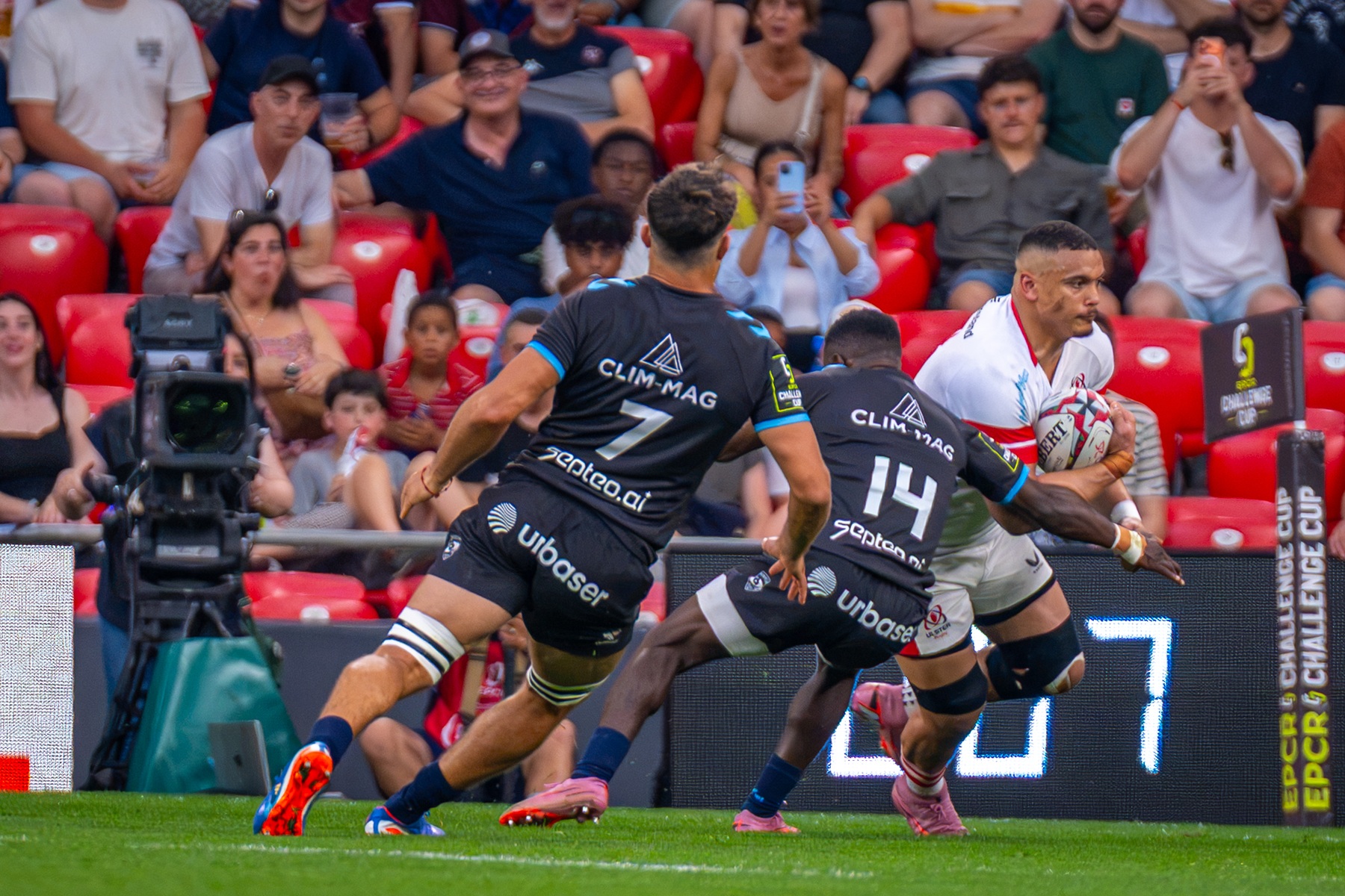  Montpellier Hérault Rugby - Ulster Rugby - Rugby - EPCR Challenge Cup 2026 - Montpellier vs Ulster (#EPCR26MOUL5) Photo by: Fredy Monfoto | Siuxy Sports 2026-05-22