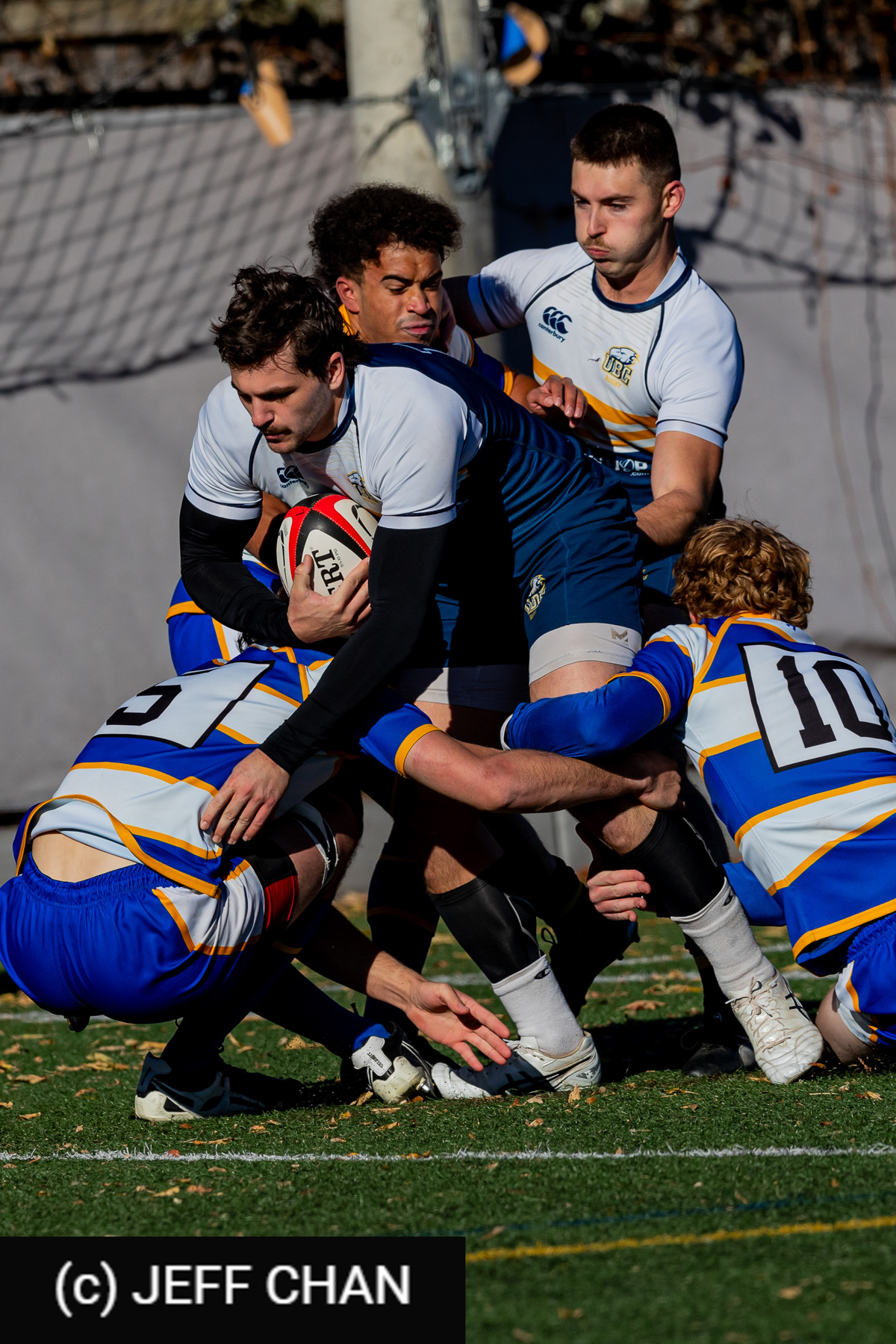  University of British Columbia - University of British Columbia Okanagan - Rugby - CANUMENS 2024 - Qtr final - UBC vs UBCO by Jeff Chan (#CANUMENS2401) Photo by: Jeff Chan | Siuxy Sports 2024-11-13