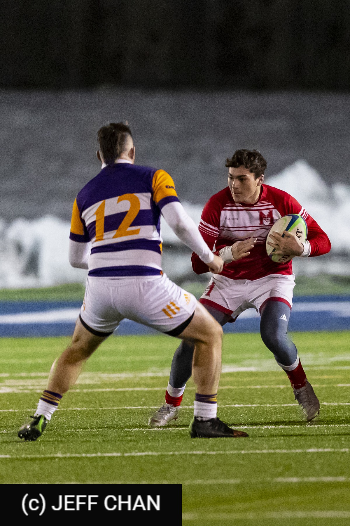 Gaspard POIRÉ -  Wilfrid Laurier University - Université McGill - Rugby - CANUMENS 2022 - W Laurier U vs McGill U -  by Jeff Chan (#CANUMENS2204) Photo by: Jeff Chan | Siuxy Sports 2022-11-30