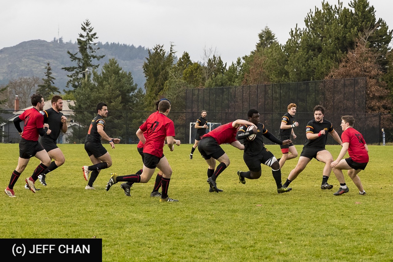 Alexander CHAFFEY -  University of Guelph - University of New Brunswick - Rugby - CANUMENS 2018 - U Guelph vs U New Brunswick SJ by Jeff Chan (#CANUMENS1805) Photo by: Jeff Chan | Siuxy Sports 2018-11-24