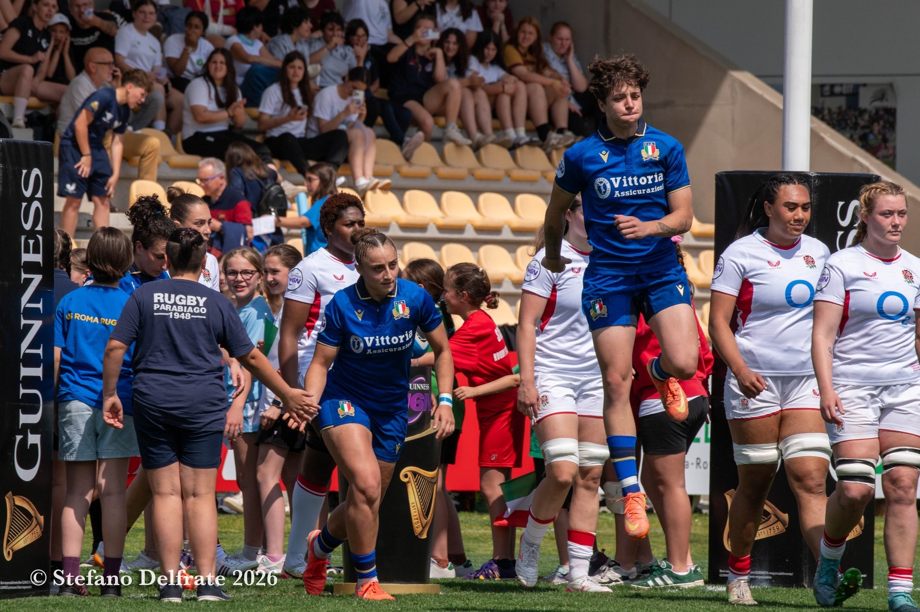  Nazionale di rugby a 15 dell'Italia (F) - ENGLAND NATIONAL RUGBY UNION TEAM Women - Rugby - 6 Nations W 2026 - Italy vs England (#6N26WITE05) Photo by: Stefano Delfrate | Siuxy Sports 2026-05-10