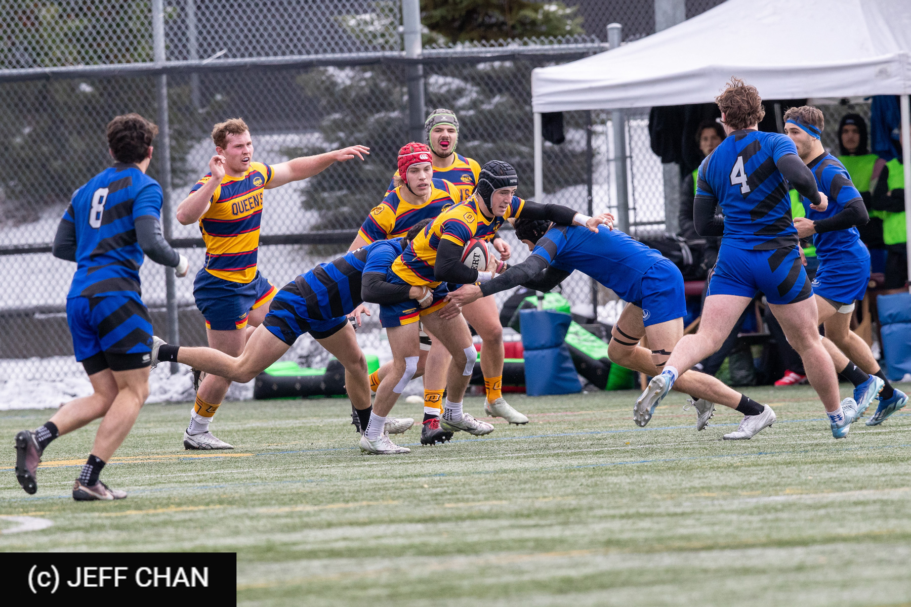  Université de Montréal - Queen's University - Rugby - CANUMENS 2025 - Université de Montréal vs Queen's University - Game#10 by Jeff Chan (#CANUMENS2560) Photo by: Jeff Chan | Siuxy Sports 2025-11-16
