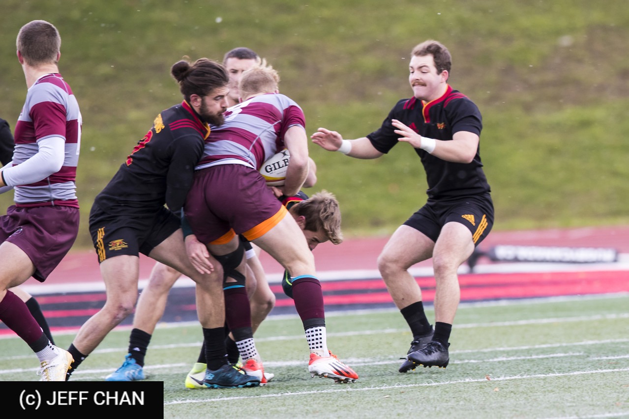 Cody WEESE-BURTON -  University of Guelph - McMaster University - Rugby - CANUMENS 2017 - U Guelph vs McMaster U - Bronze Game by Jeff Chan (#CANUMENS1707) Photo by: Jeff Chan | Siuxy Sports 2017-11-19