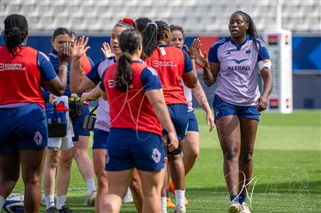 FFR 2026 - Équipe féminin de France de Rugby - Captain Run - Stade des Alpes