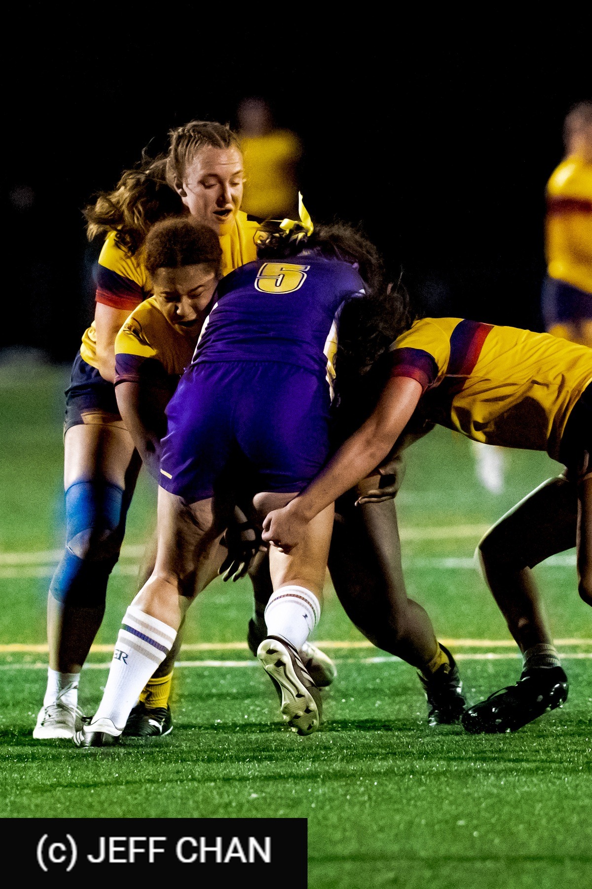  Queen's University - Wilfrid Laurier University - Rugby - OUA 2025 Queen's (W) vs Laurier (#OUW25QWLA10) Photo by: Jeff Chan | Siuxy Sports 2025-10-17