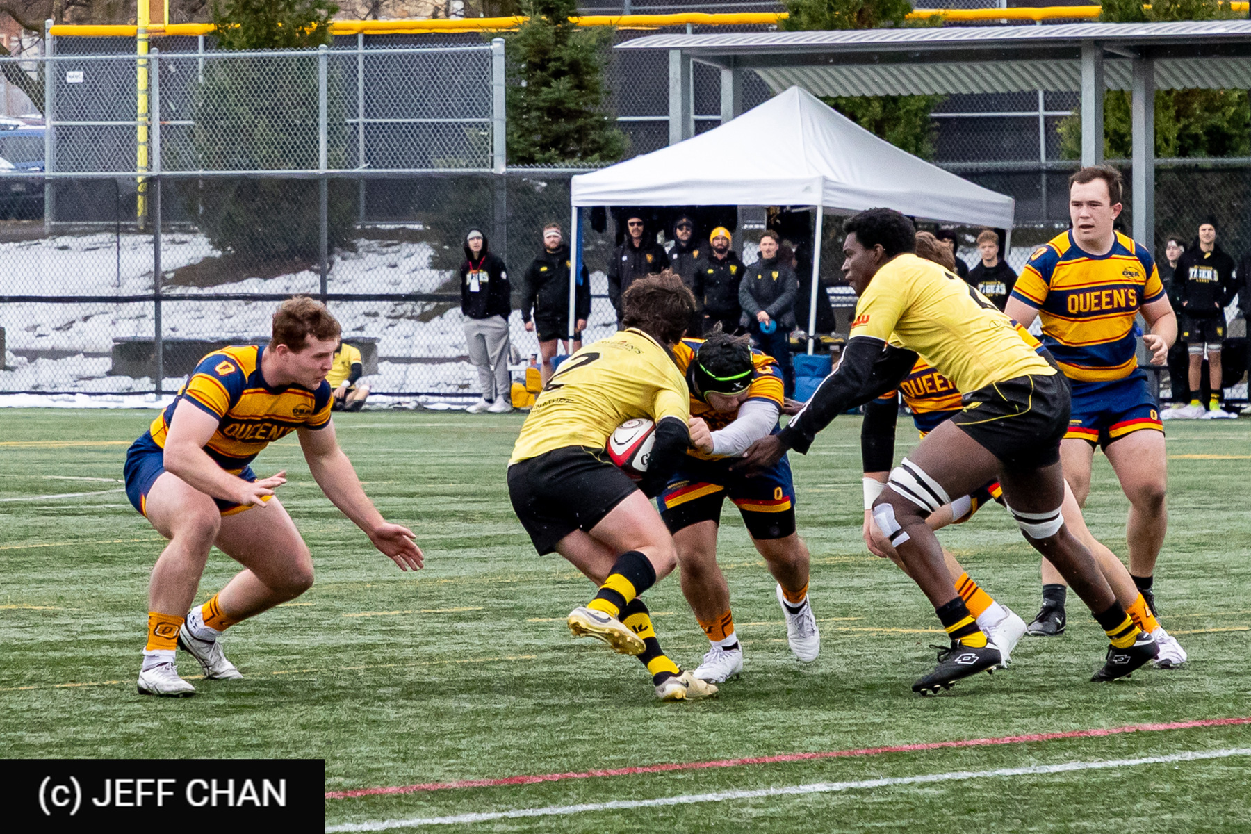 Cameron BUBYN -  Queen's University - Dalhousie University - Rugby - CANUMENS 2025 - Queen's University vs Dalhousie University - Game#5 by Jeff Chan (#CANUMENS2575) Photo by: Jeff Chan | Siuxy Sports 2025-11-14