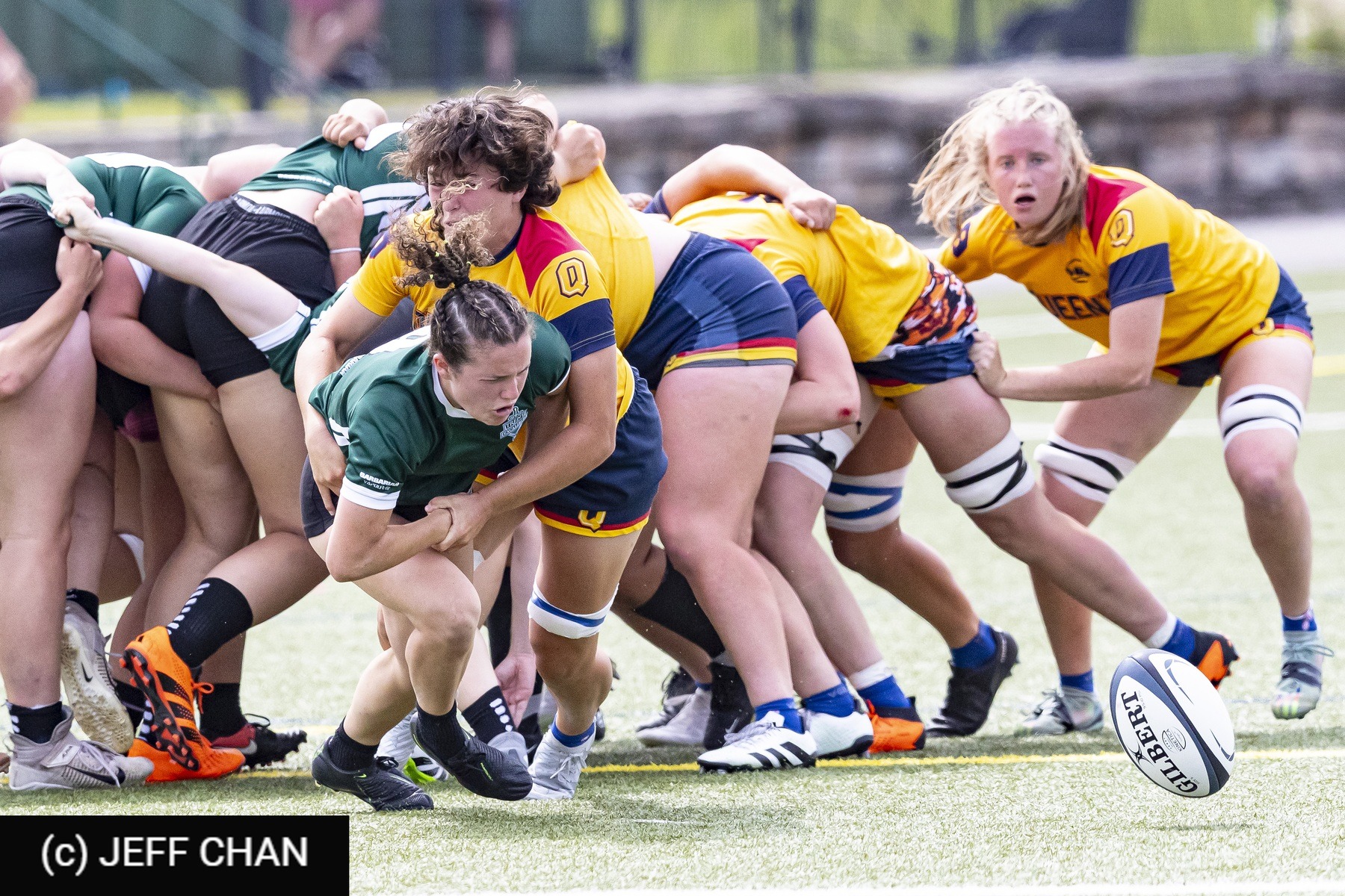  Queen's University - Trent University - Rugby - OUA 2023 Queen's (W) vs Trent (#OUW23QWTR09) Photo by: Jeff Chan | Siuxy Sports 2023-09-02
